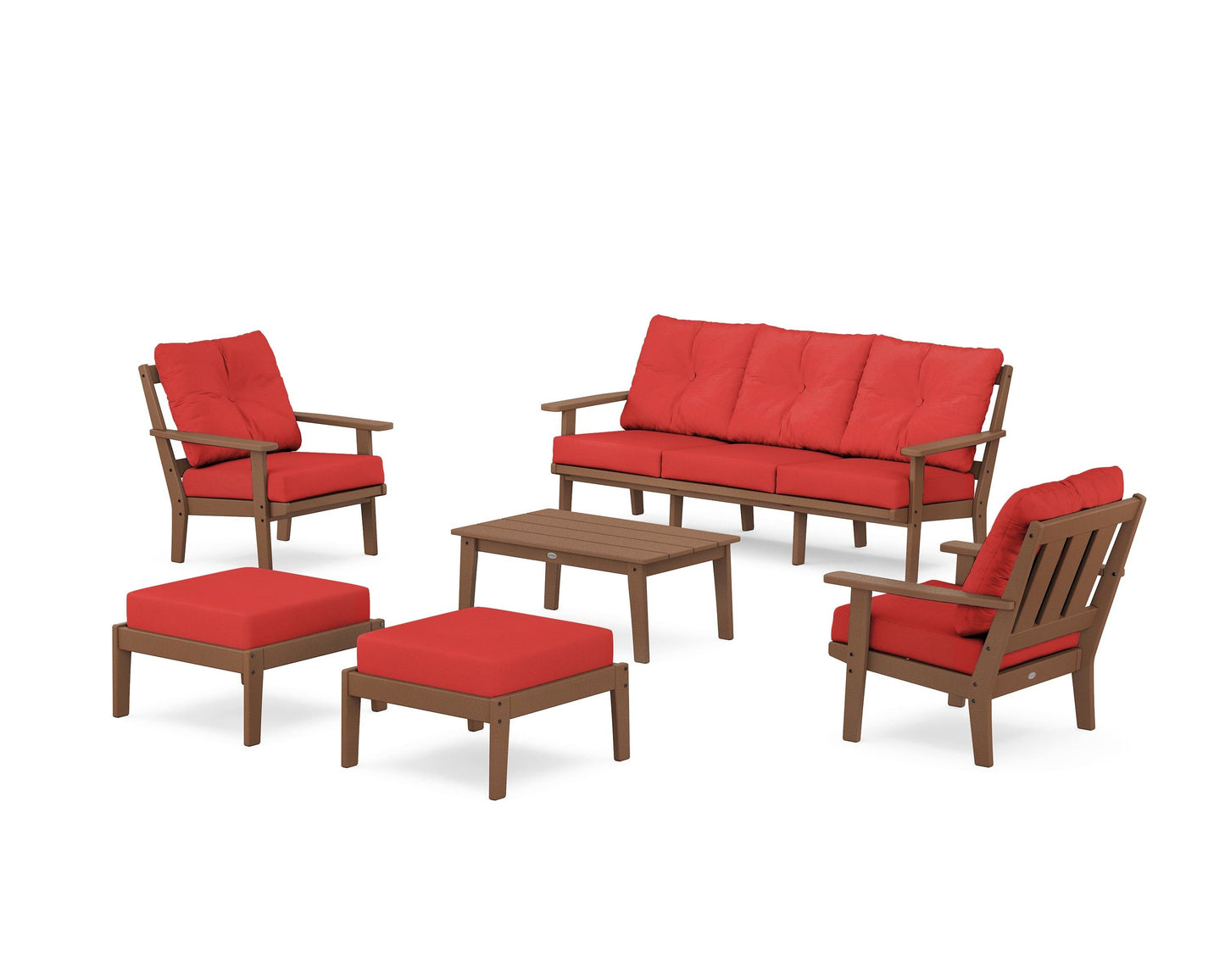 Oxford 6-Piece Lounge Sofa Set