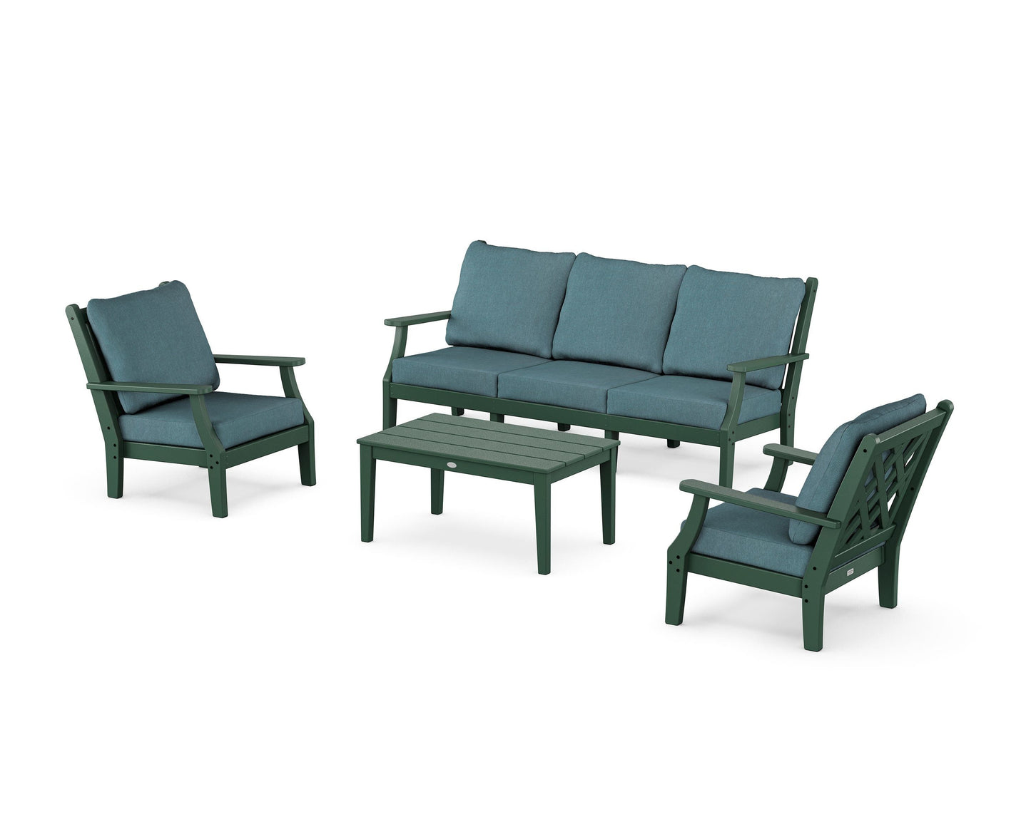 Wovendale 4-Piece Deep Seating Set with Sofa