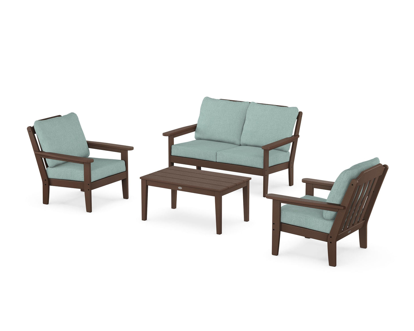 Cottage 4-Piece Deep Seating Set with Loveseat