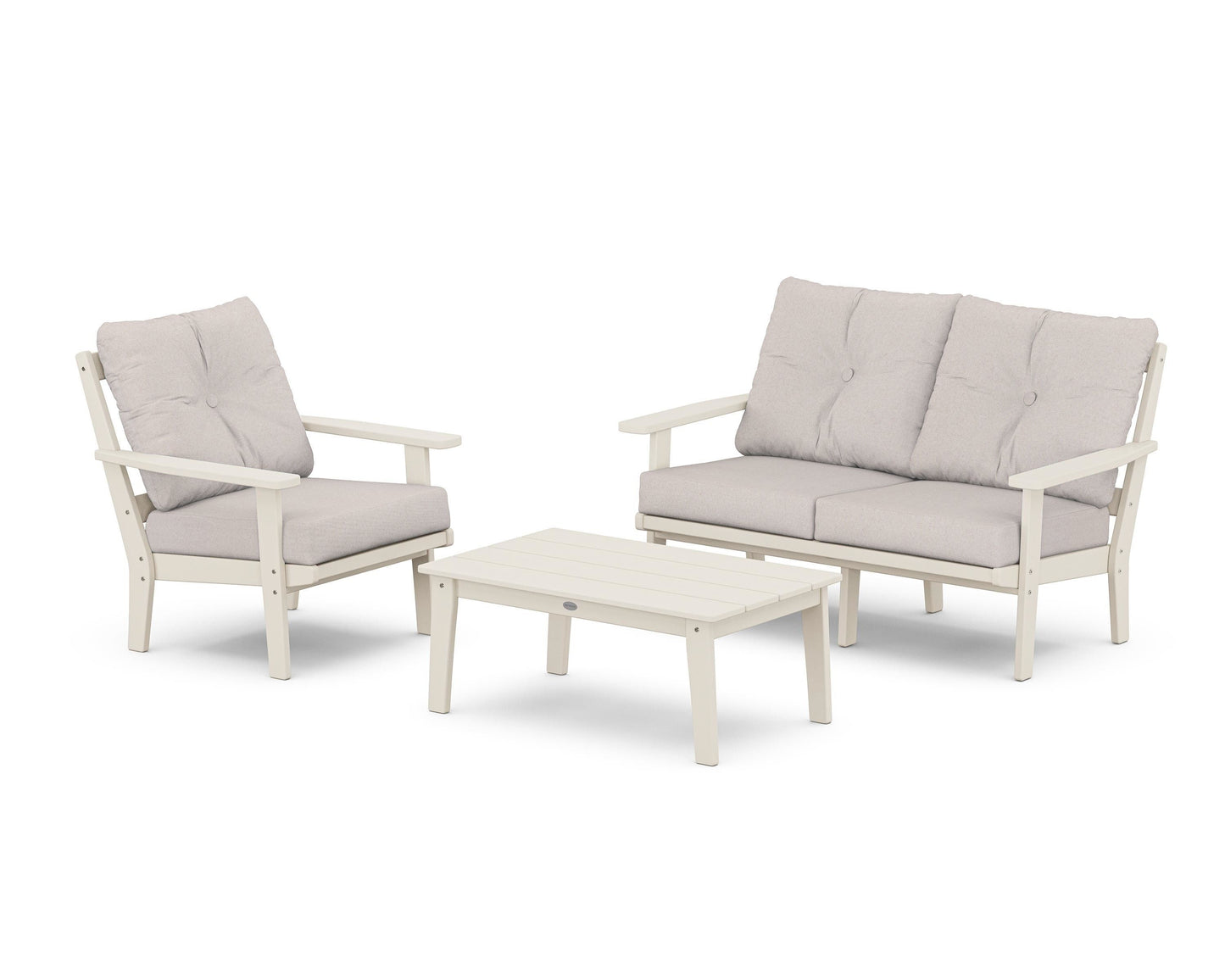 Prairie 3-Piece Deep Seating Set with Loveseat