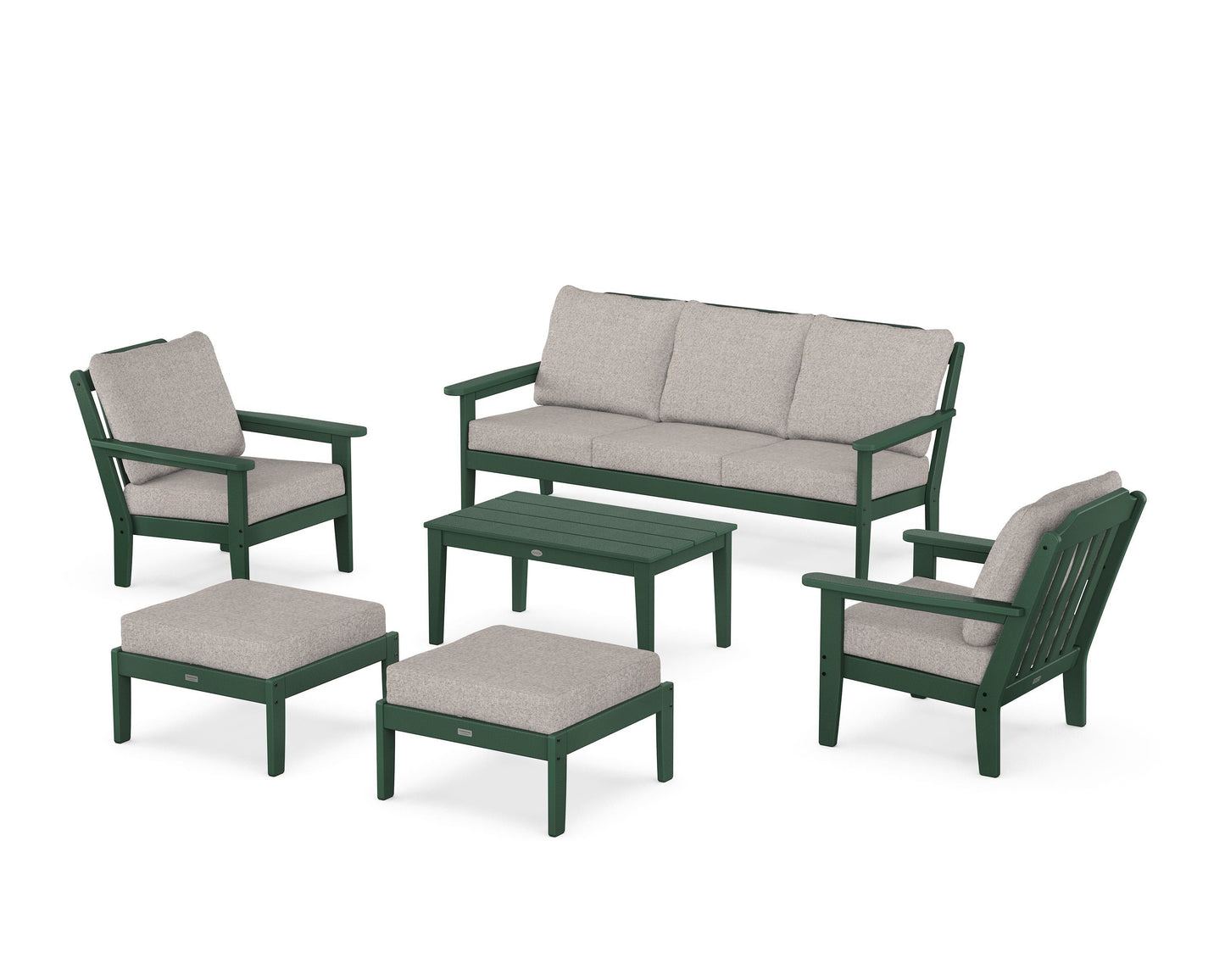 Cottage 6-Piece Lounge Sofa Set