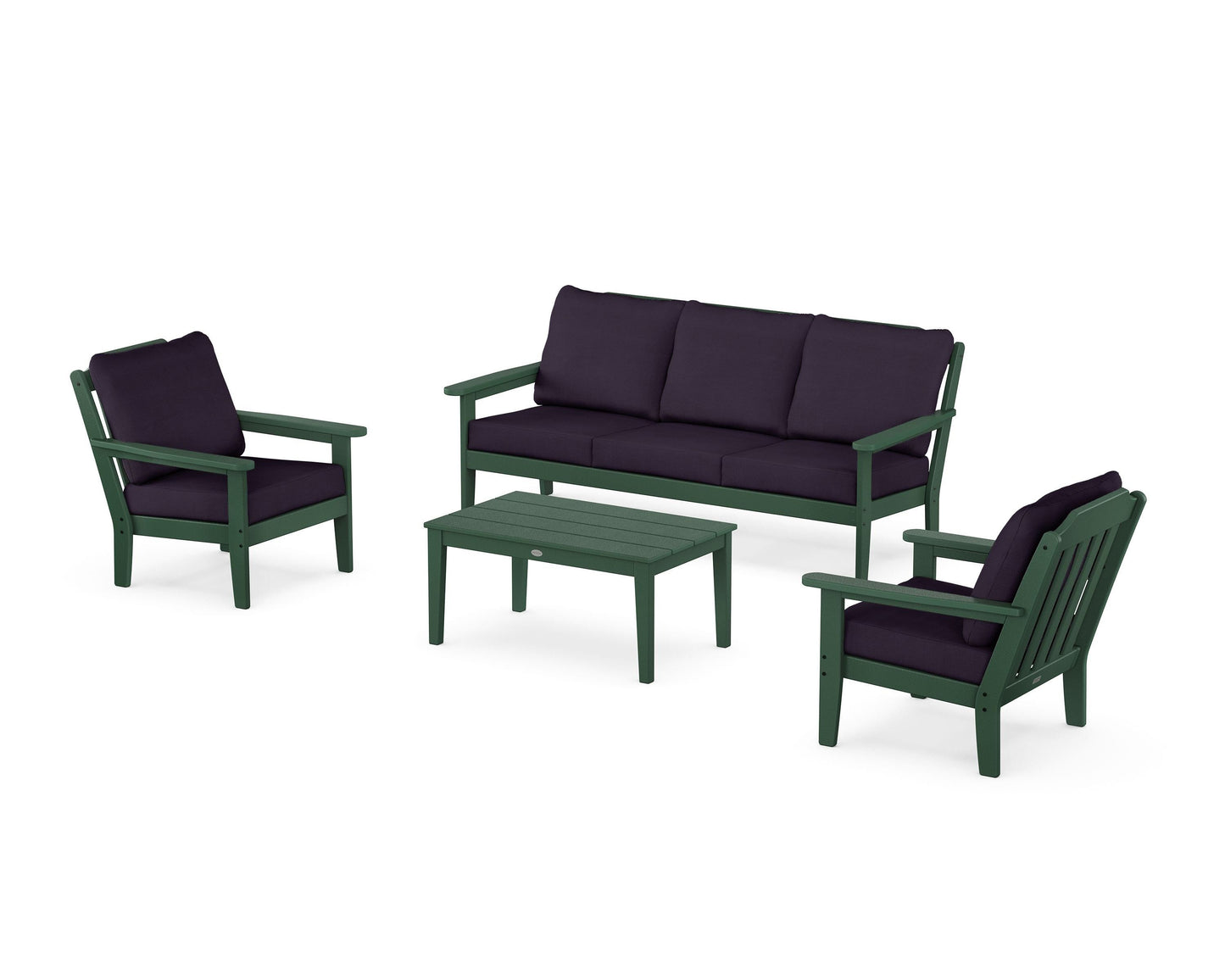 Cottage 4-Piece Deep Seating Set with Sofa