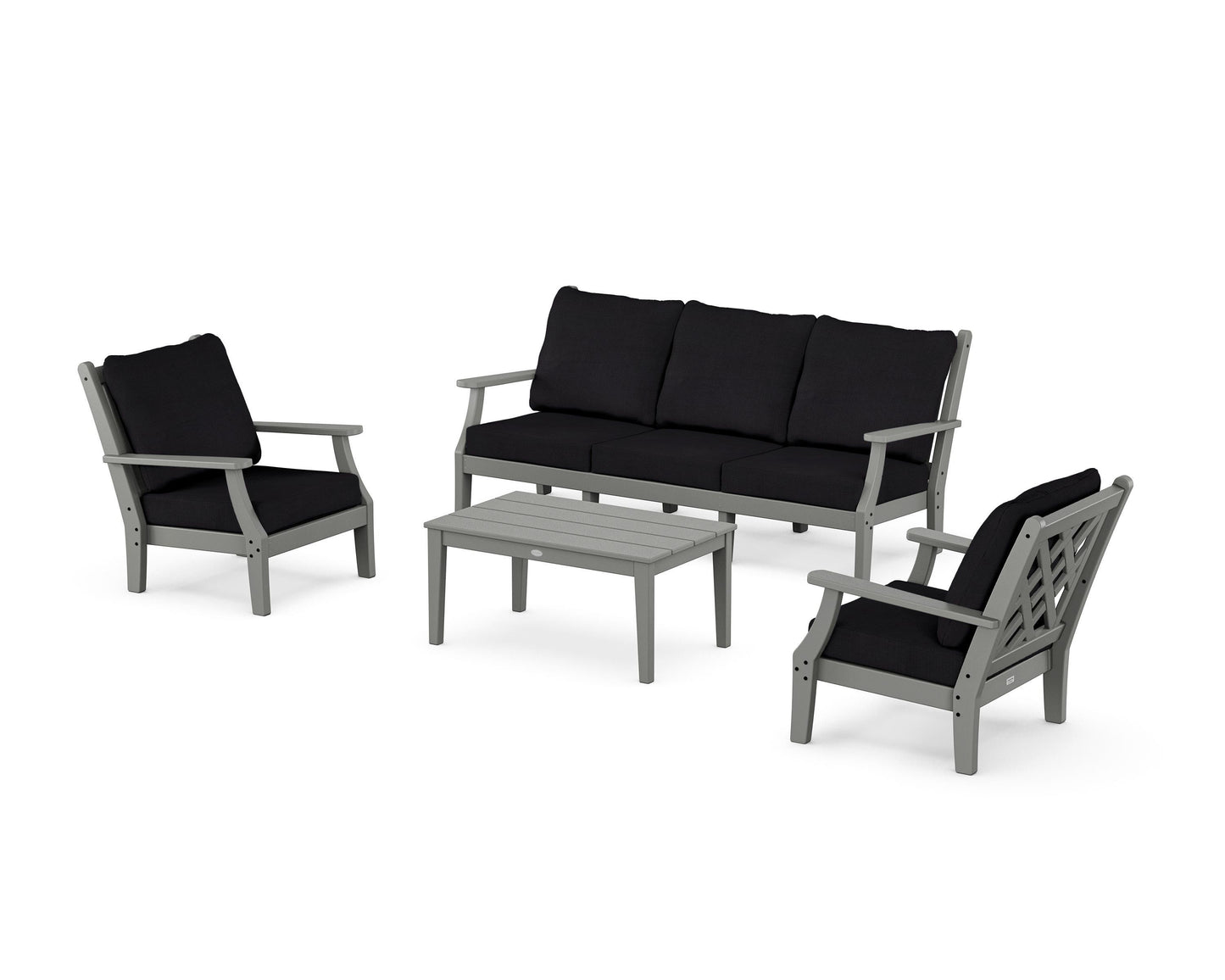 Wovendale 4-Piece Deep Seating Set with Sofa