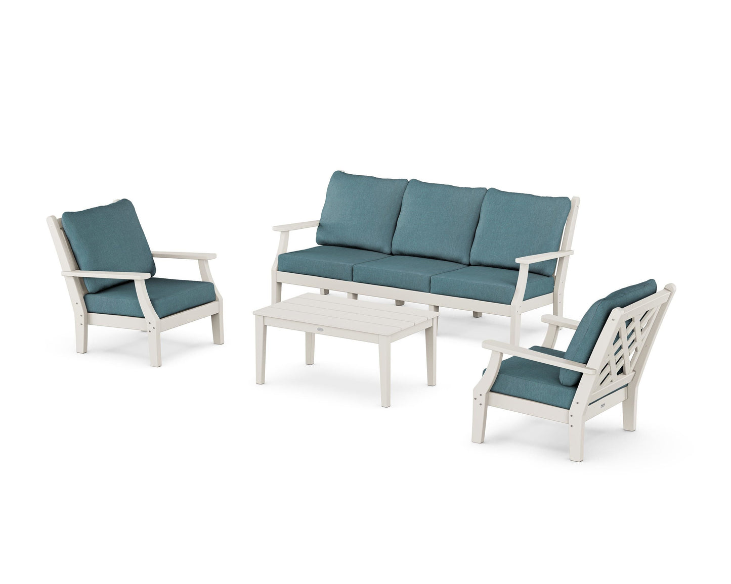 Wovendale 4-Piece Deep Seating Set with Sofa