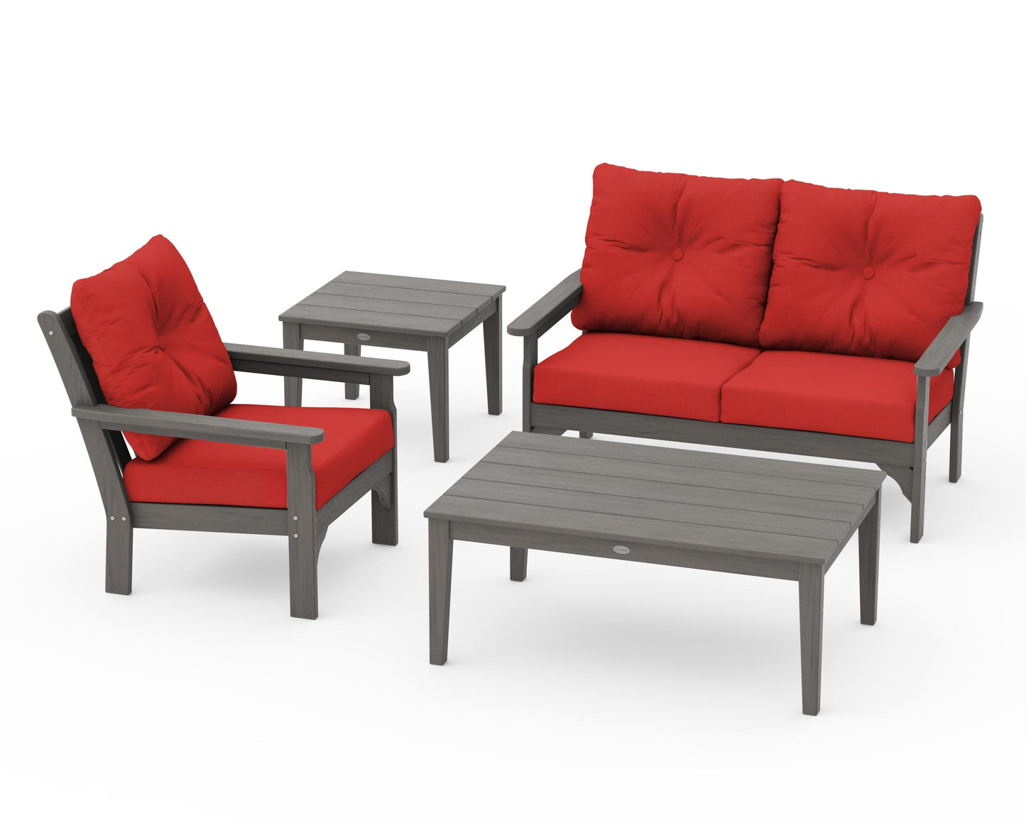 Vineyard 4-Piece Deep Seating Set