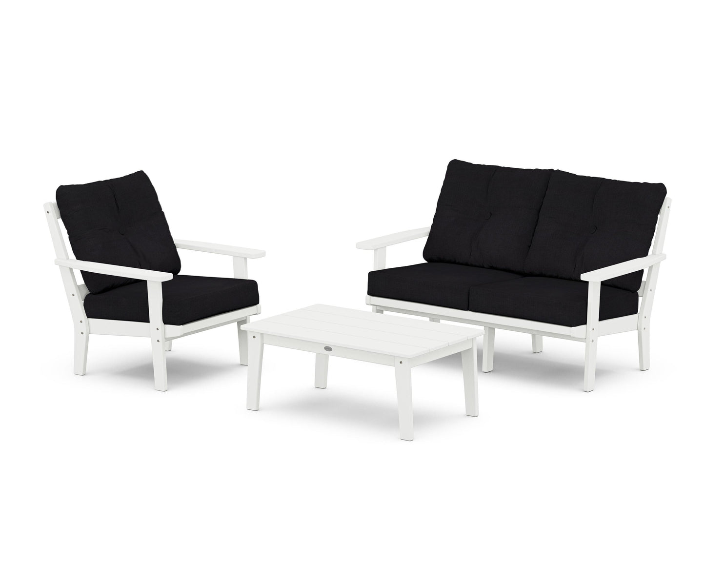 Prairie 3-Piece Deep Seating Set with Loveseat
