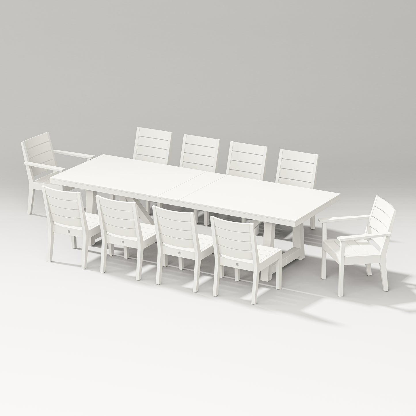 Latitude 11-Piece A-Frame Table Dining Set
