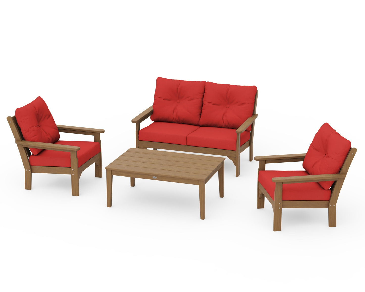 Vineyard 4-Piece Deep Seating Set