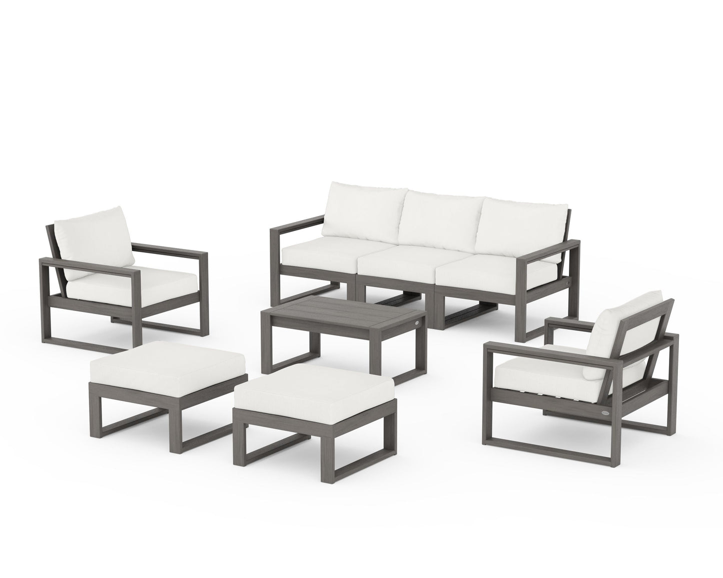 EDGE Sectional 8-Piece Lounge Sofa Set