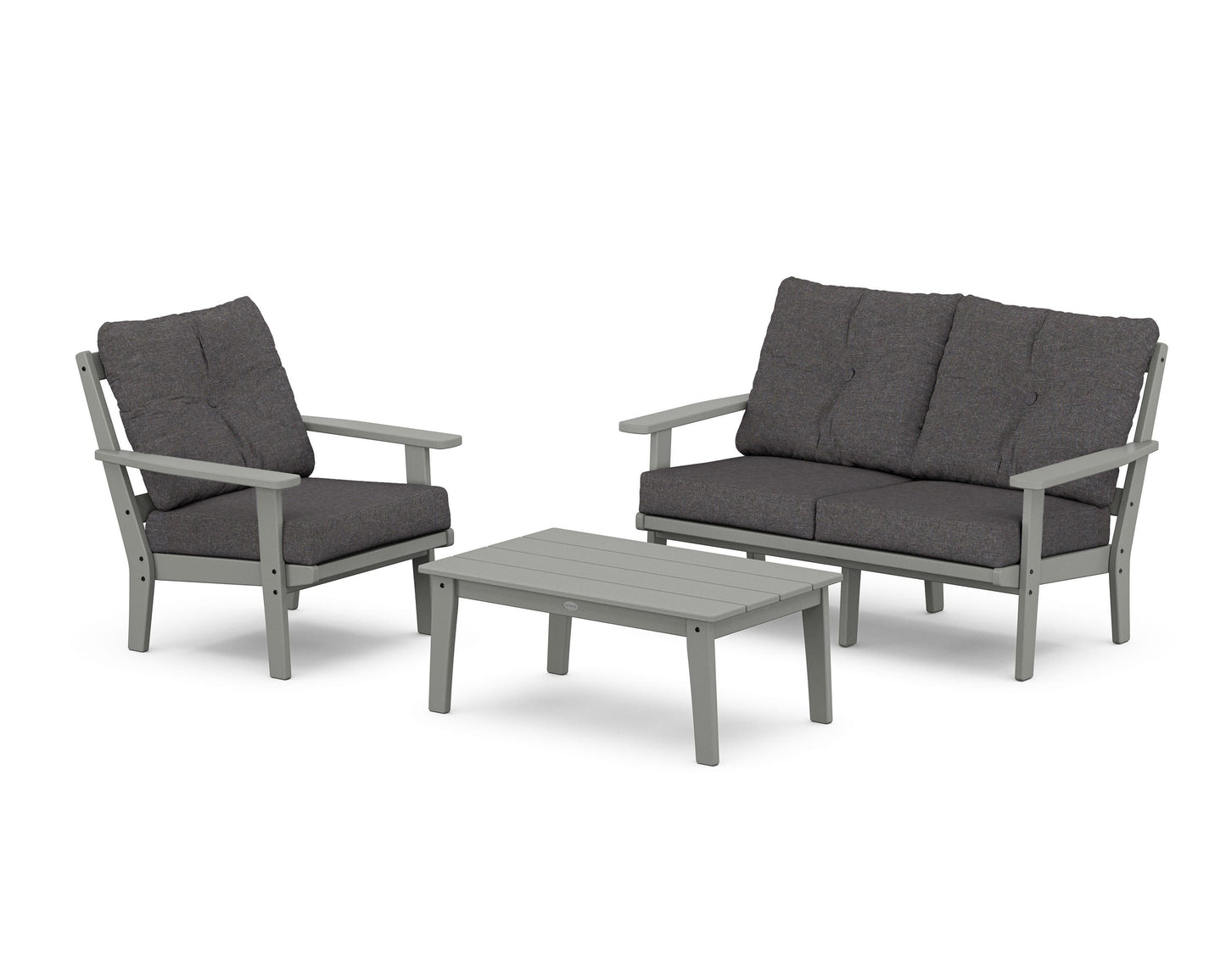 Oxford 3-Piece Deep Seating Set with Loveseat