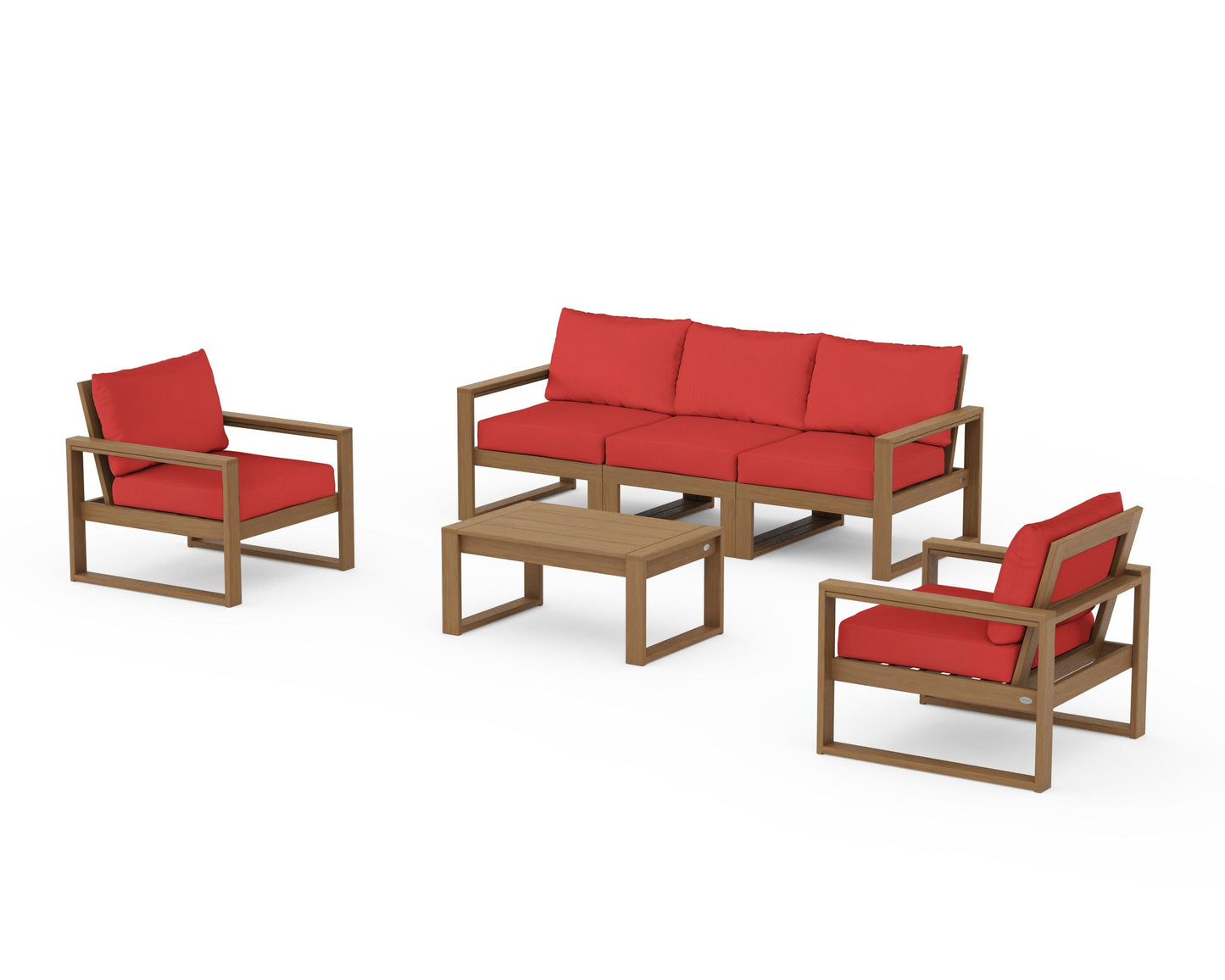 EDGE Sectional 4-Piece Deep Seating Set with Sofa