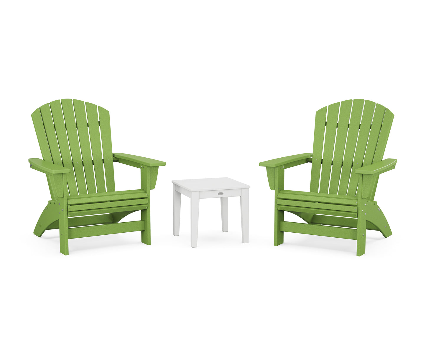3-Piece Nautical Grand Adirondack Set