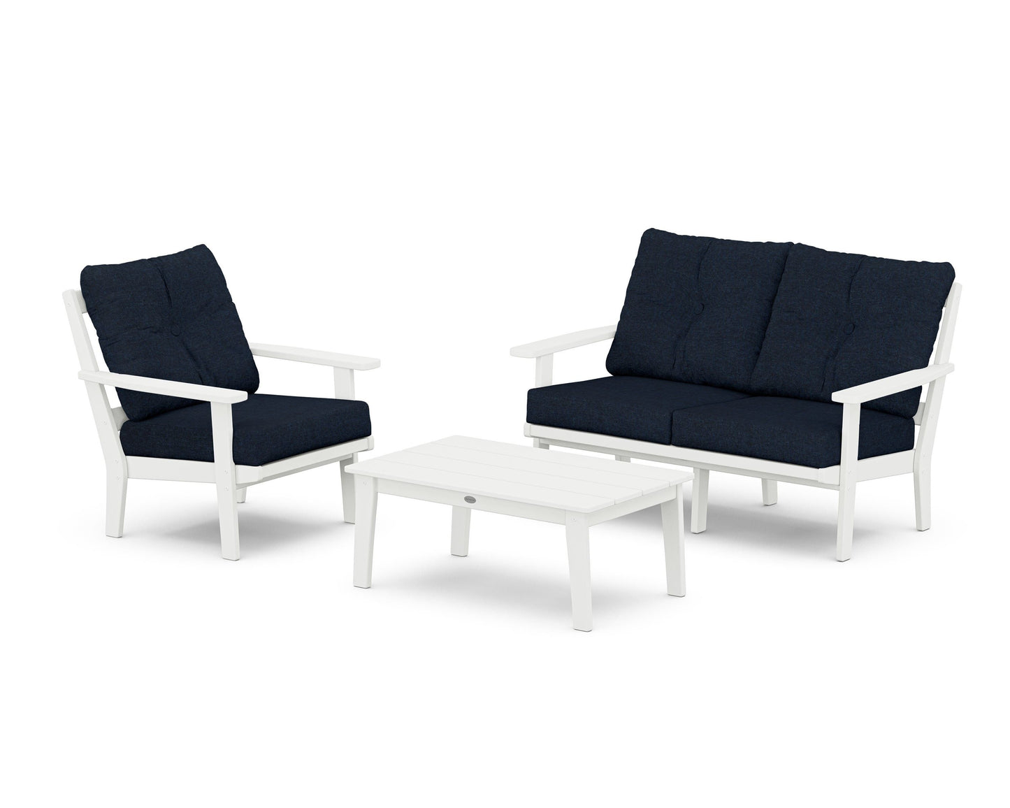 Oxford 3-Piece Deep Seating Set with Loveseat