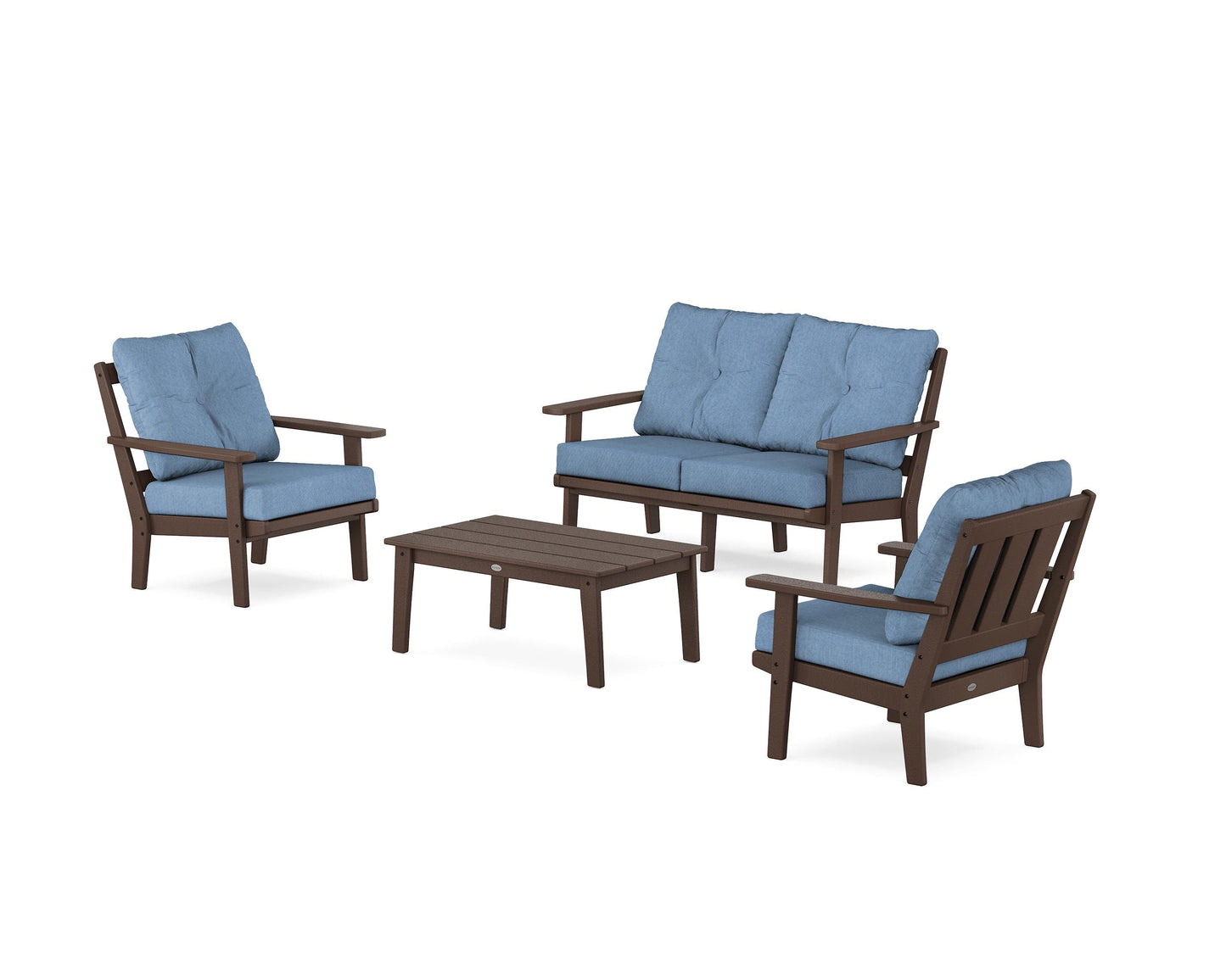 Oxford 4-Piece Deep Seating Set with Loveseat