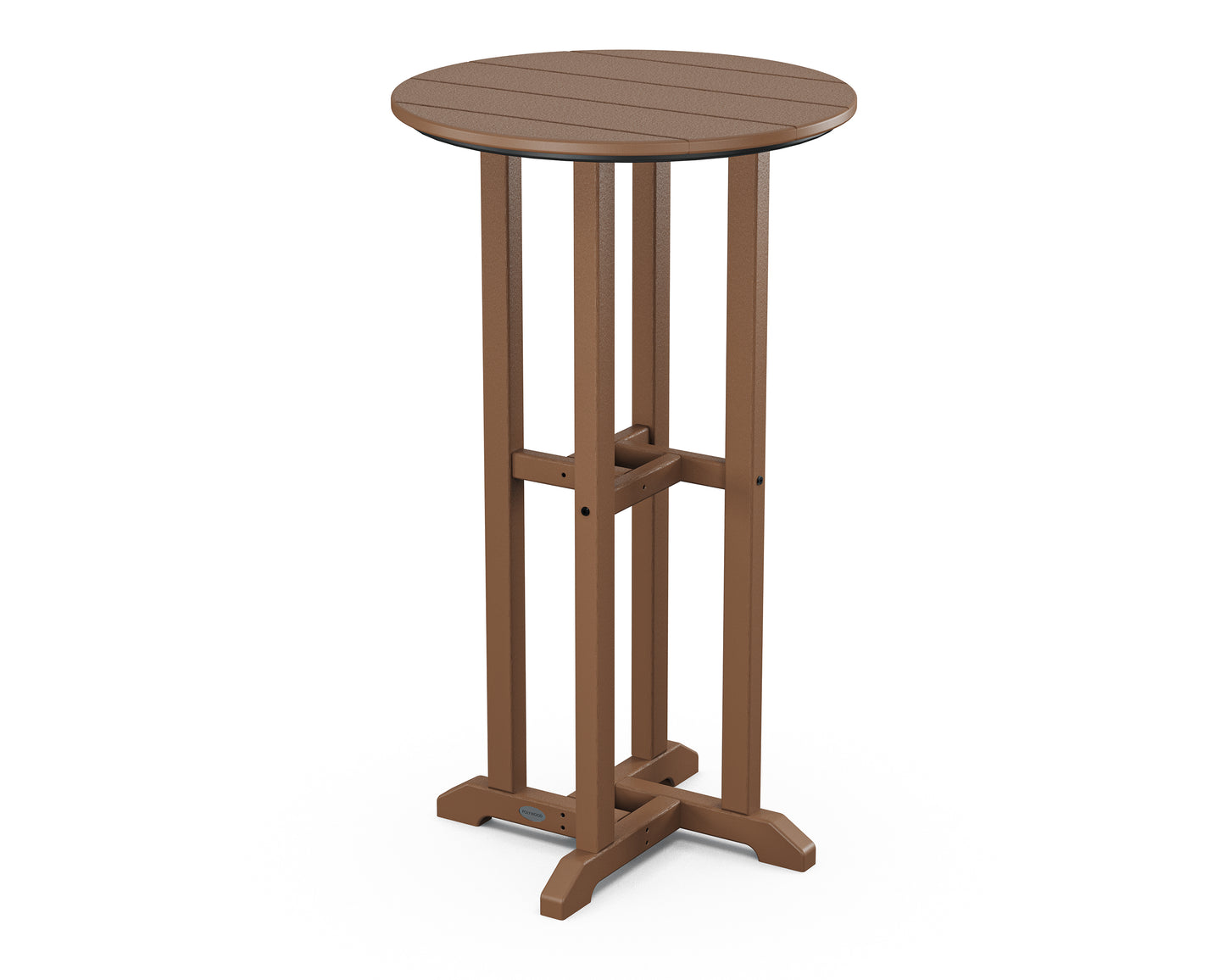 24" Round Farmhouse Bar Bistro Table