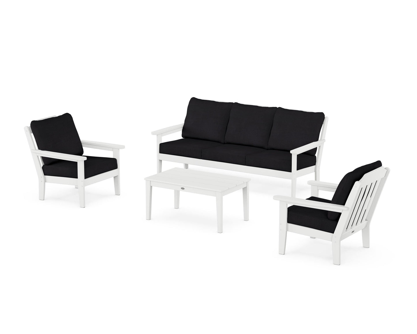 Cottage 4-Piece Deep Seating Set with Sofa