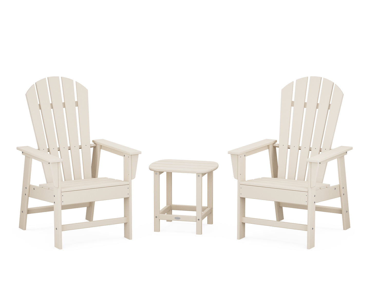South Beach Casual Chair 3-Piece Set with 18" South Beach Side Table