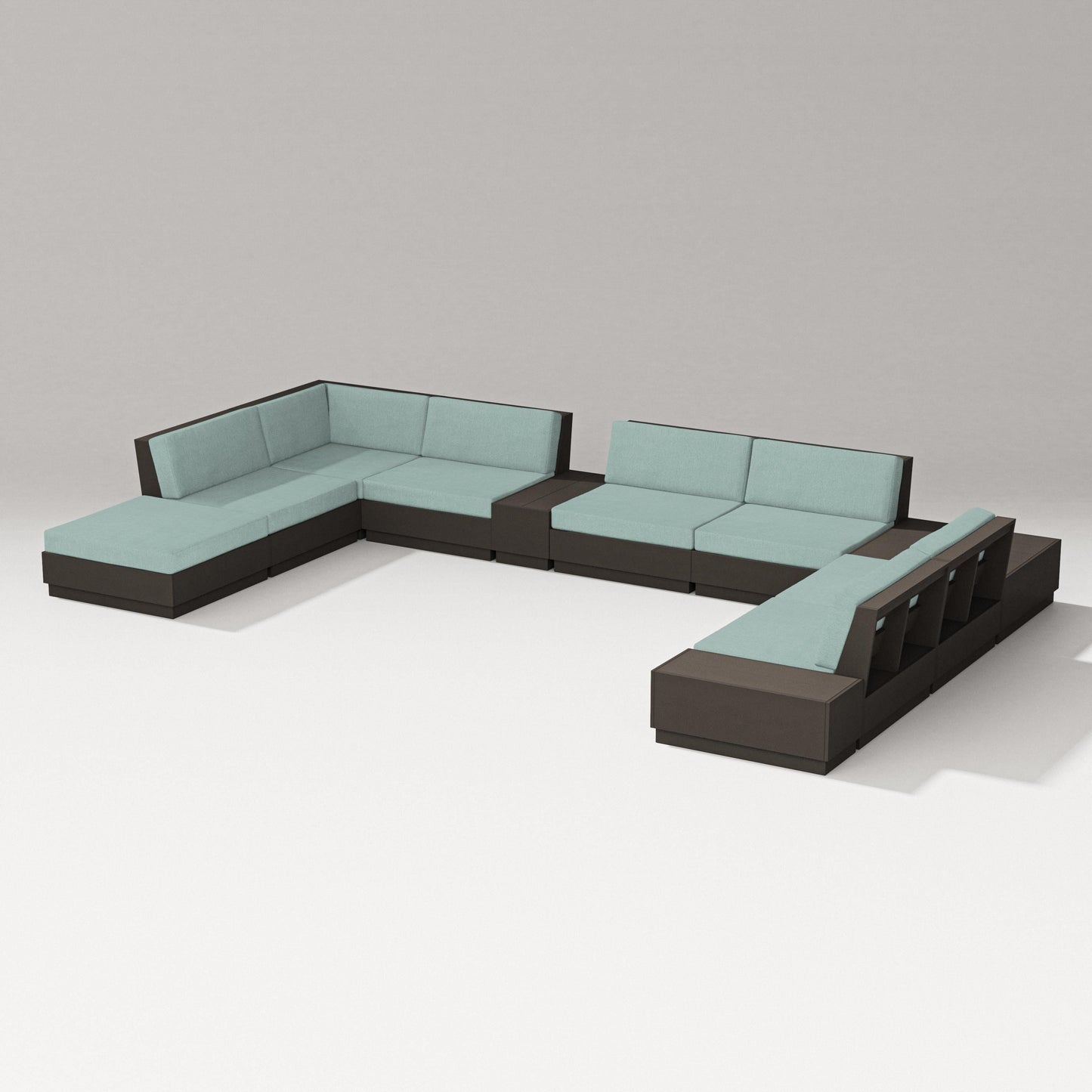Elevate 11-Piece Conversation Sectional Set