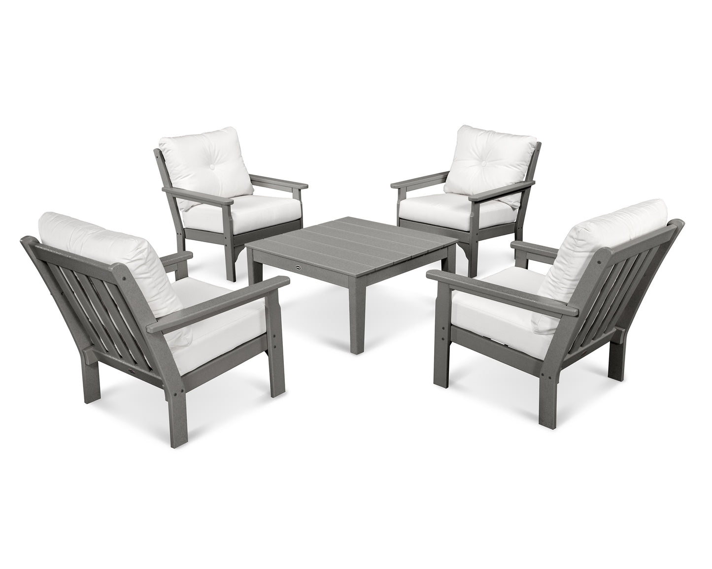 Vineyard 5-Piece Deep Seating Conversation Set