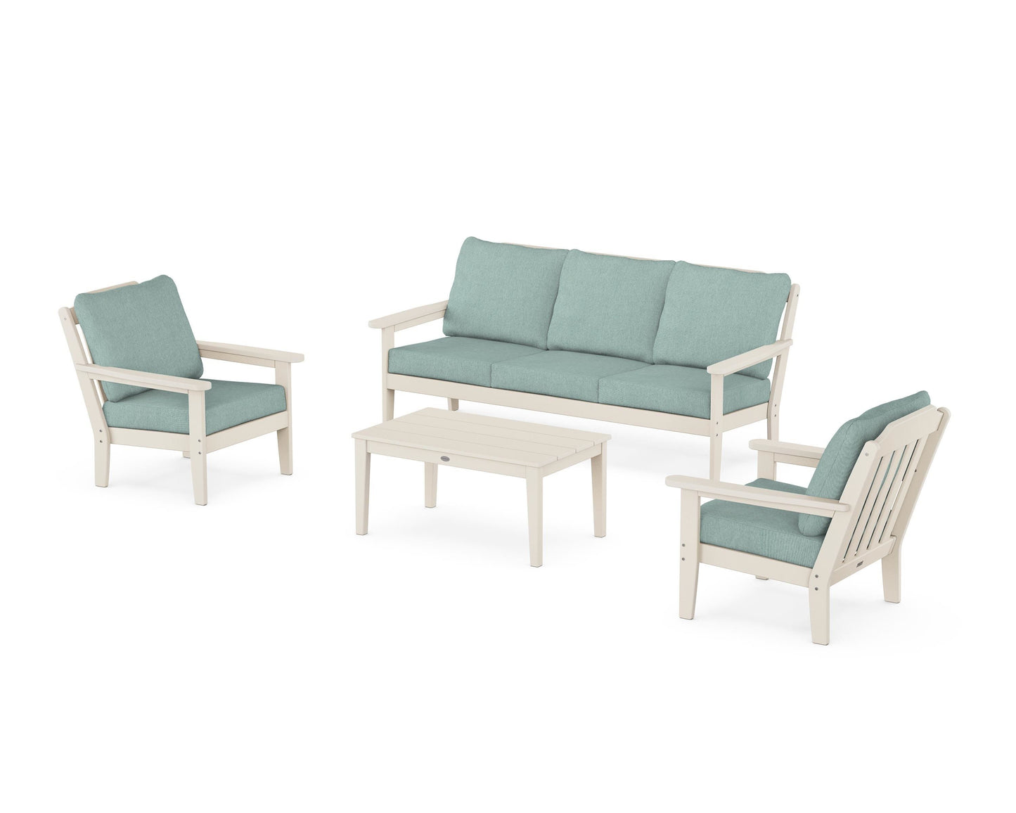 Cottage 4-Piece Deep Seating Set with Sofa