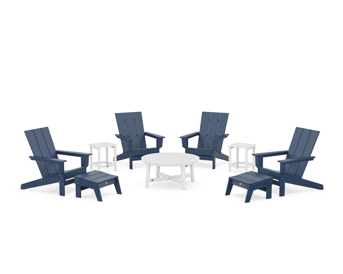 Modern Studio Adirondack 9-Piece Conversation Set