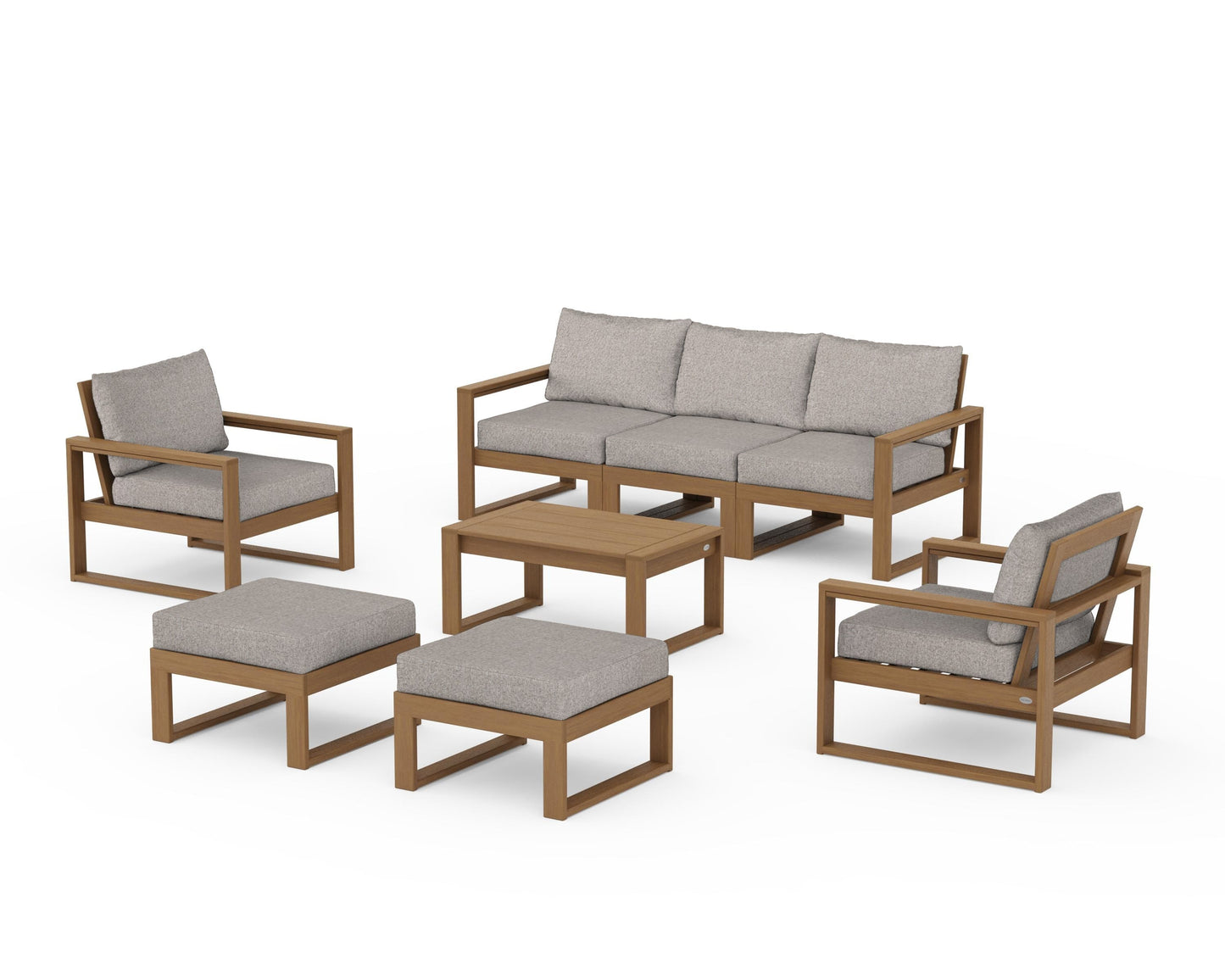 EDGE Sectional 8-Piece Lounge Sofa Set
