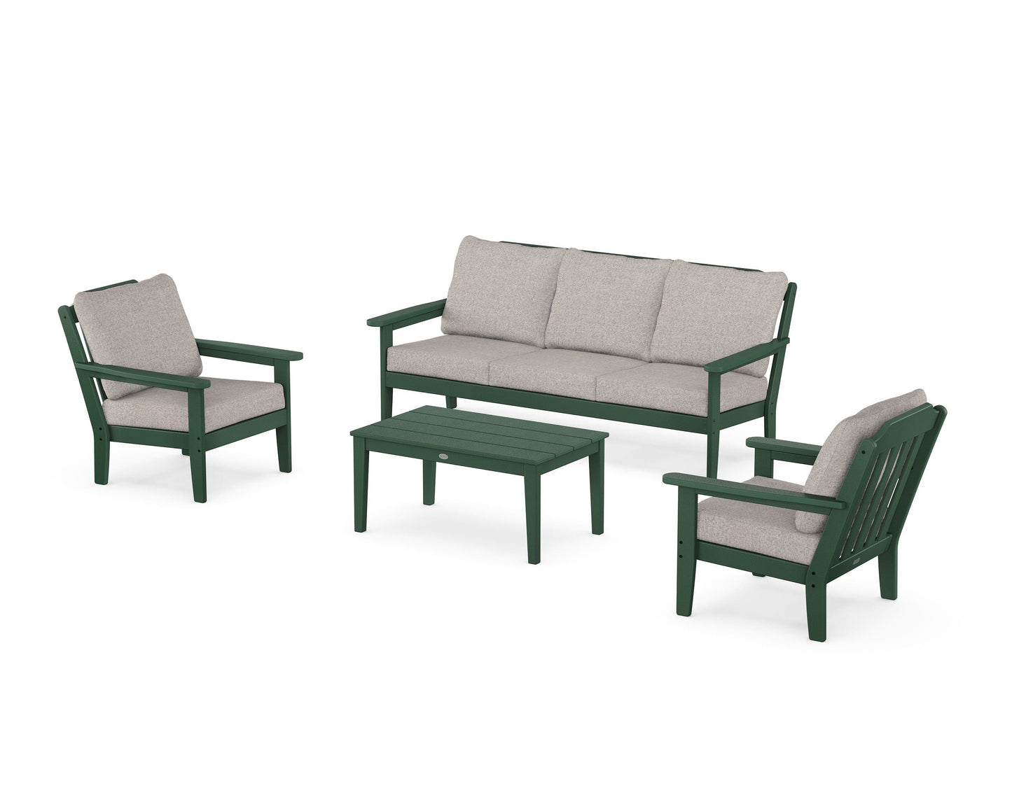 Cottage 4-Piece Deep Seating Set with Sofa