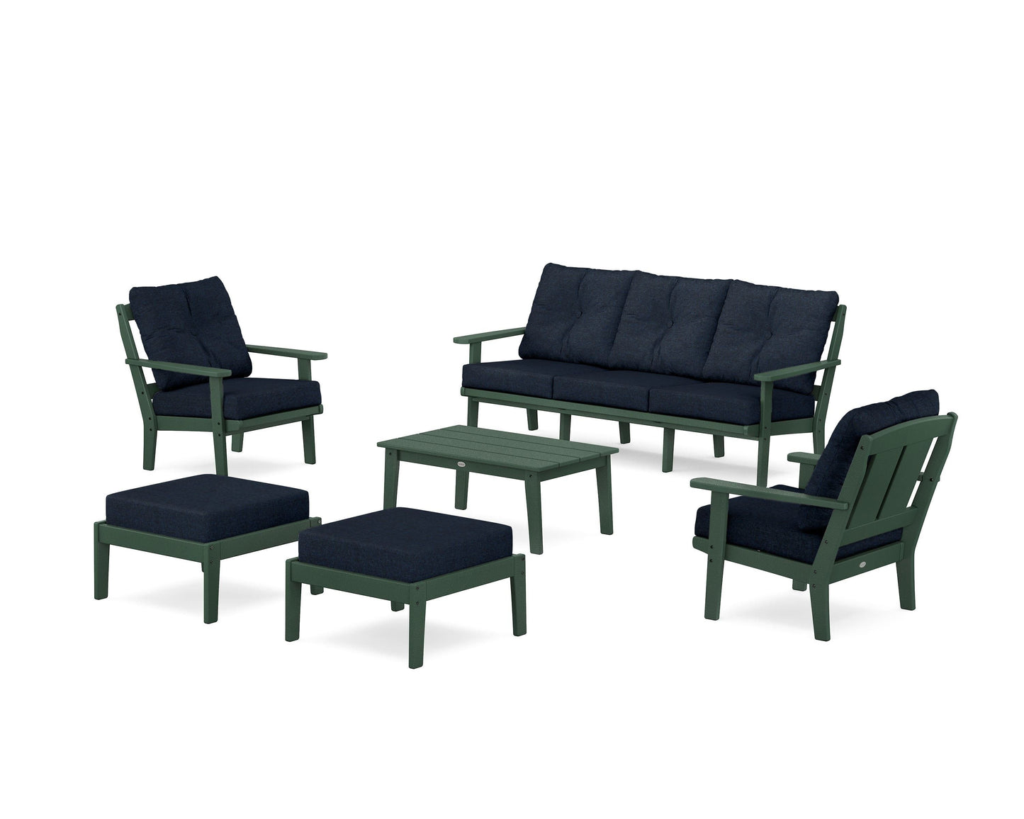 Mission 6-Piece Lounge Sofa Set