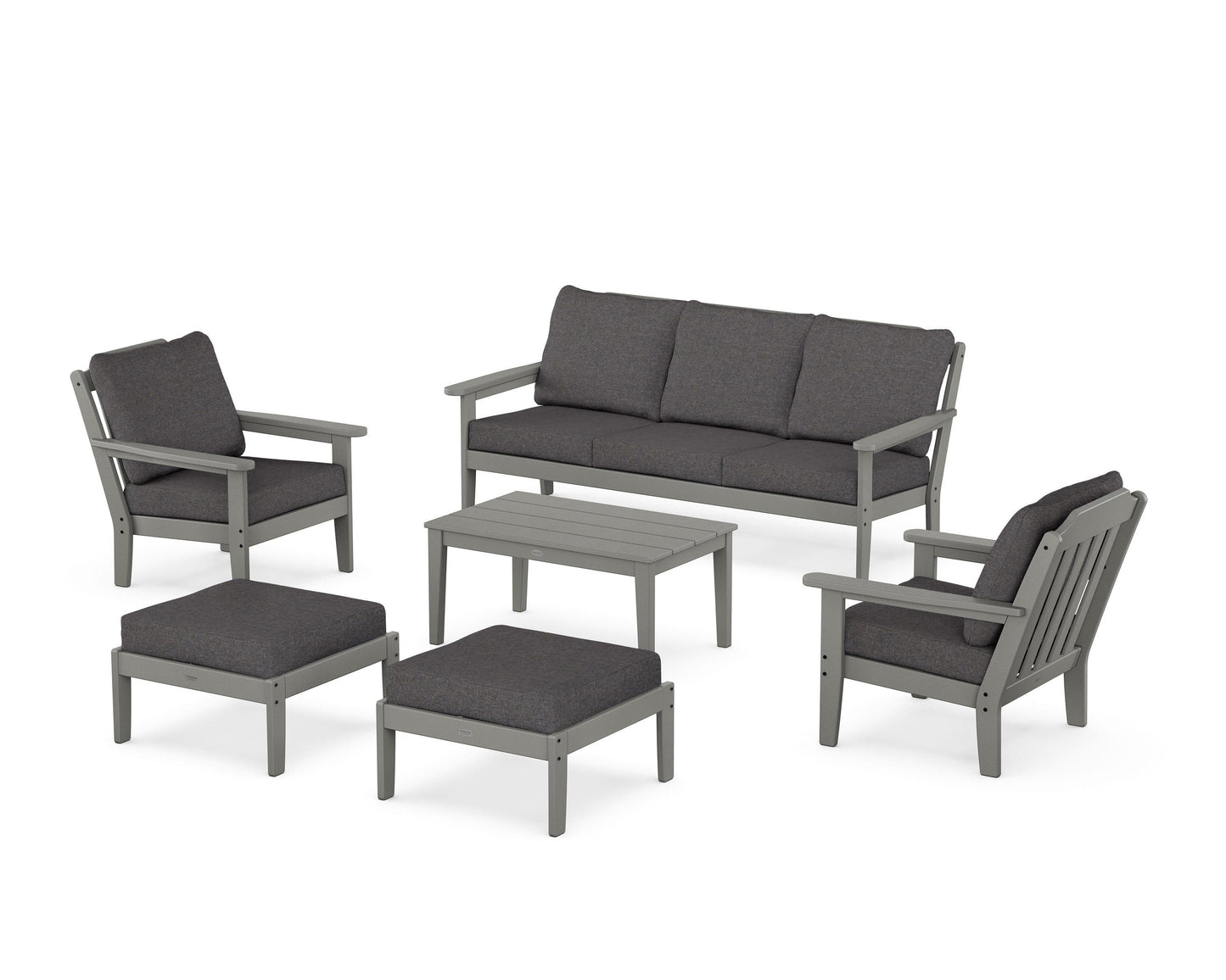 Cottage 6-Piece Lounge Sofa Set