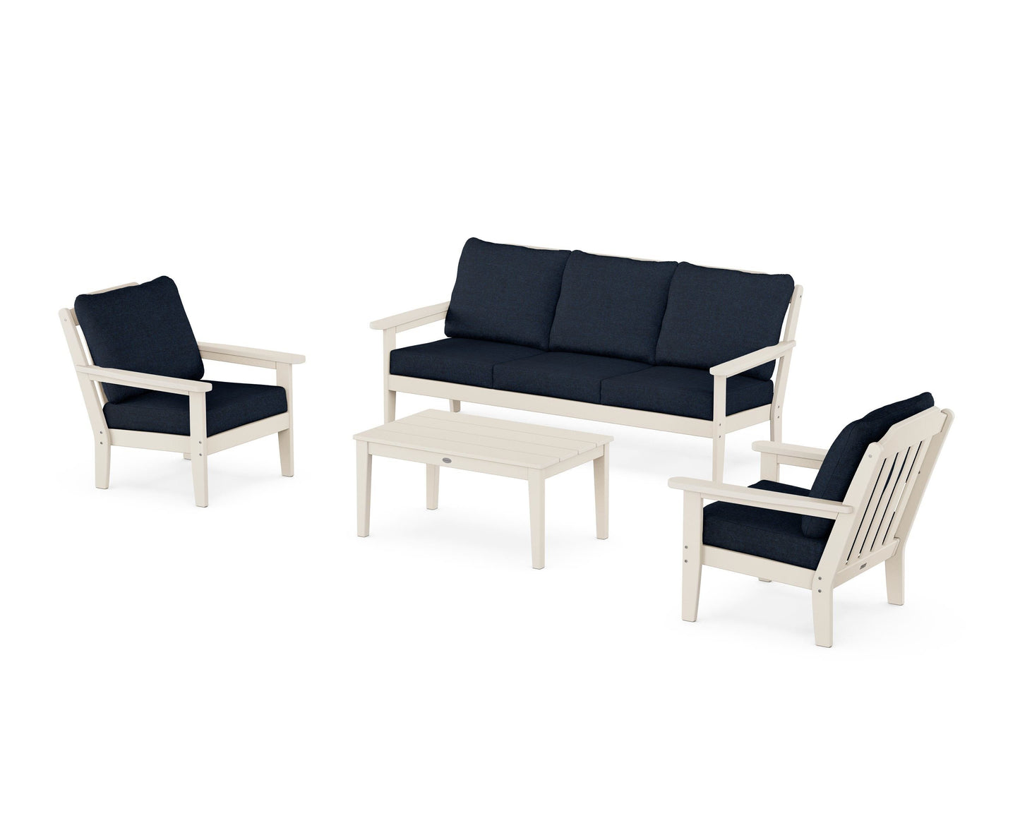 Cottage 4-Piece Deep Seating Set with Sofa