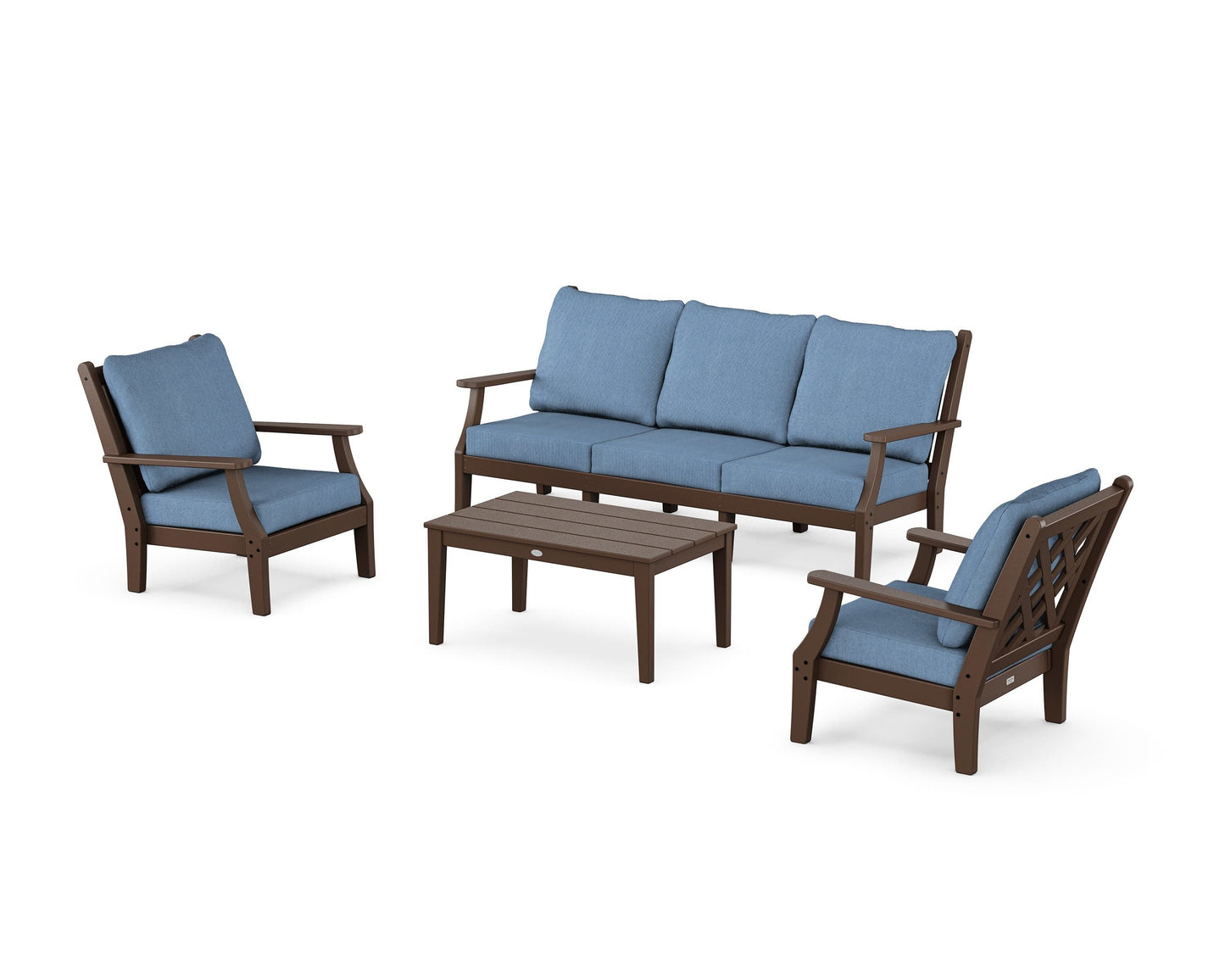 Wovendale 4-Piece Deep Seating Set with Sofa