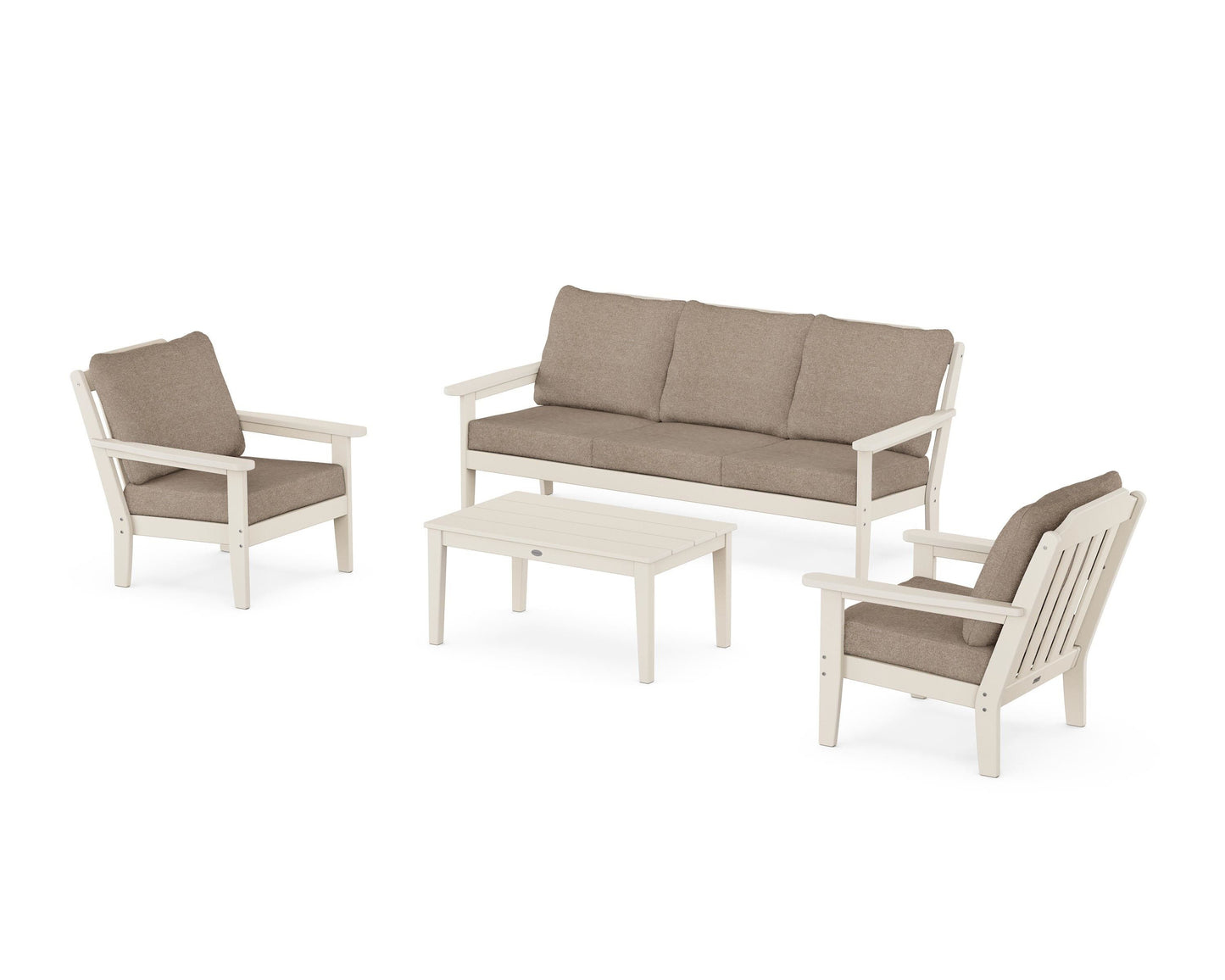 Cottage 4-Piece Deep Seating Set with Sofa