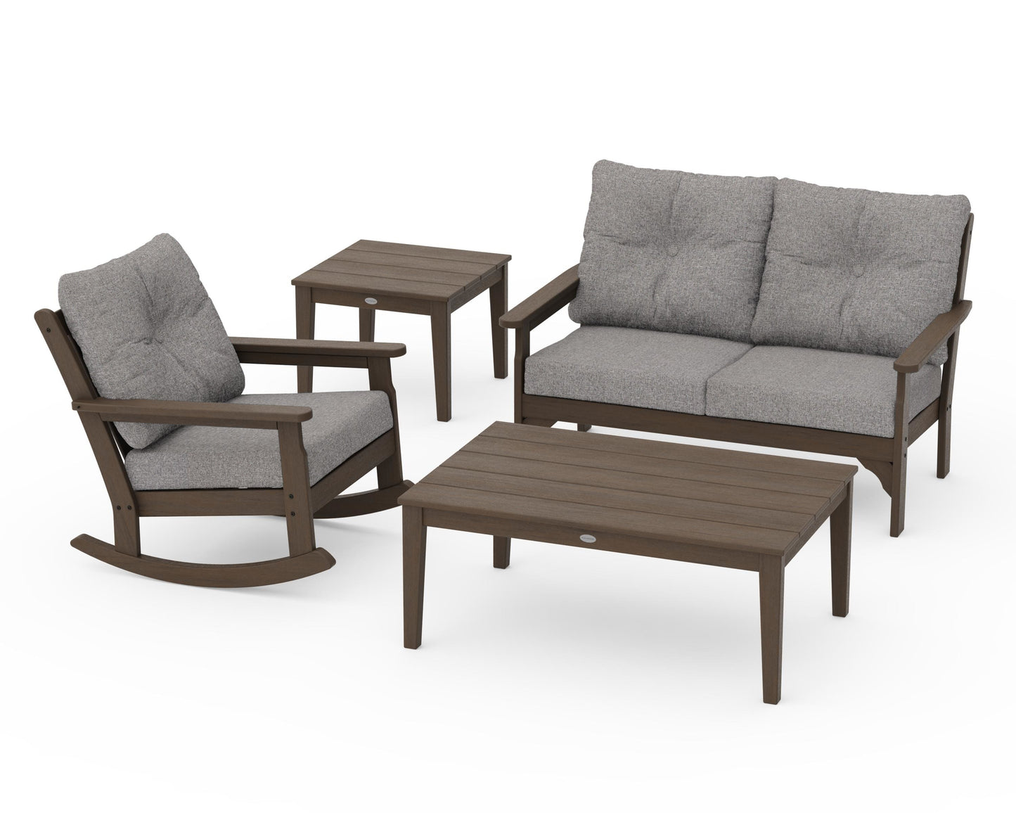 Vineyard 4-Piece Deep Seating Rocker Set