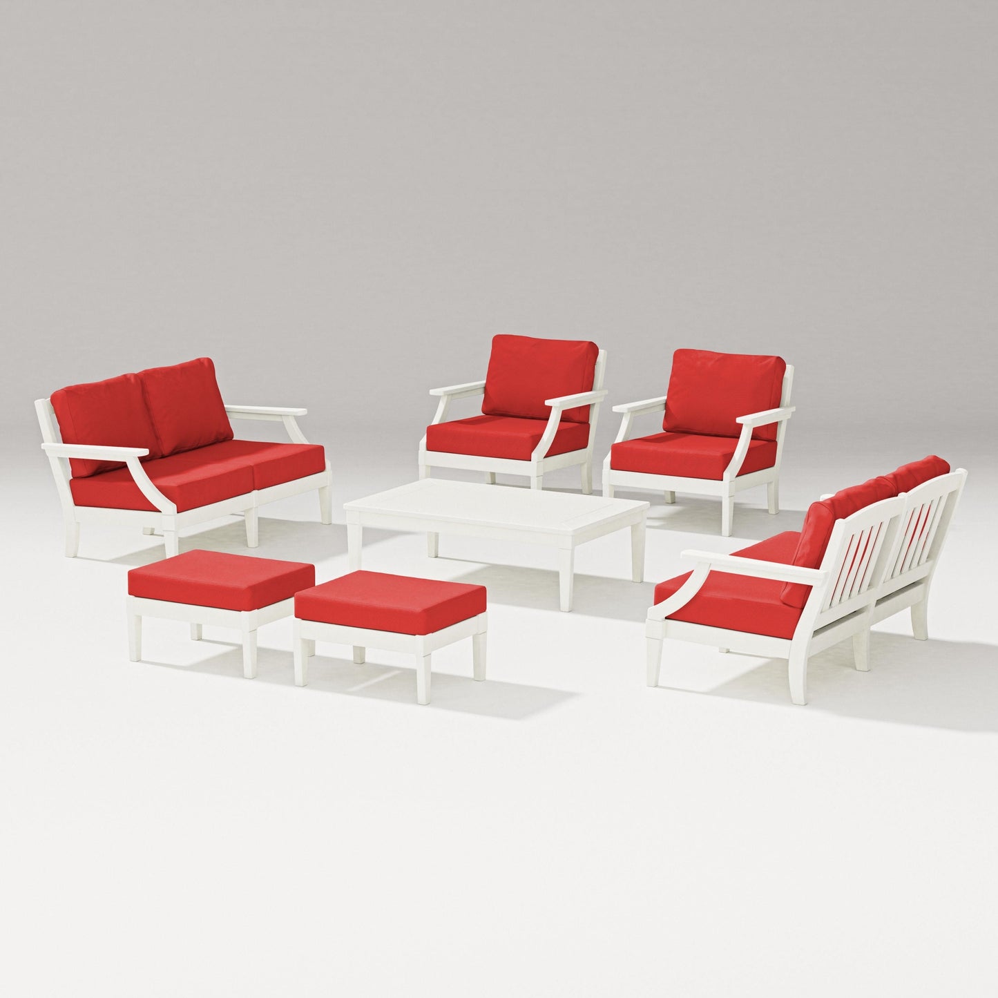 Estate 7-Piece Lounge Loveseat Set