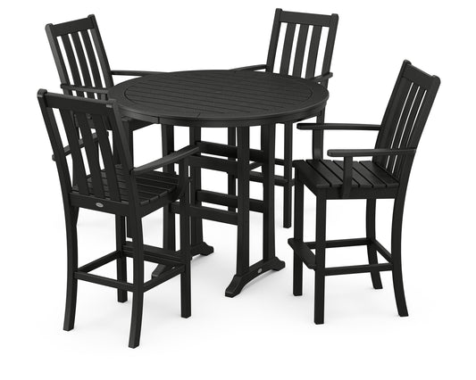 Vineyard 5-Piece Round Bar Set