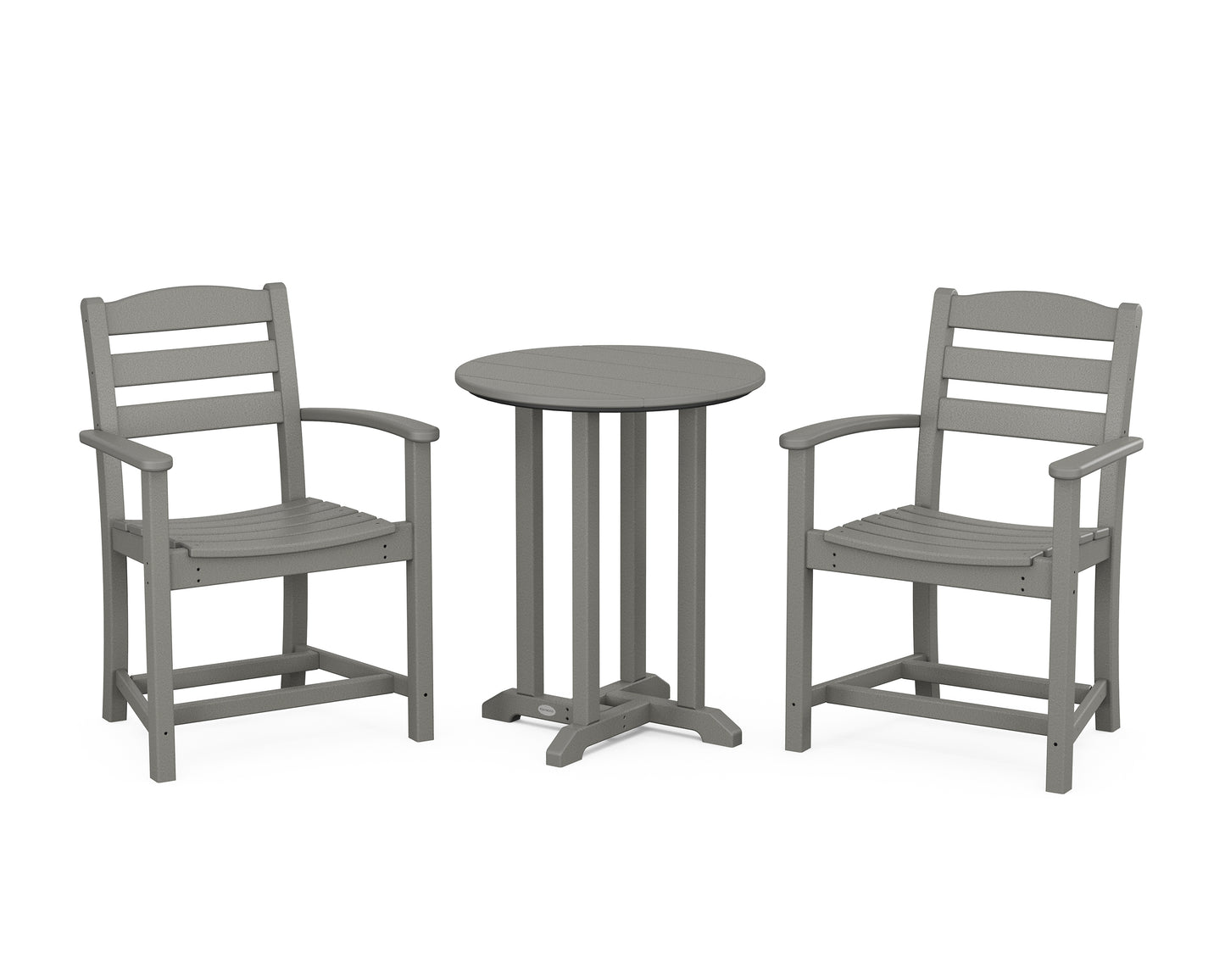 La Casa Caf‚ 3-Piece Round Bistro Dining Set