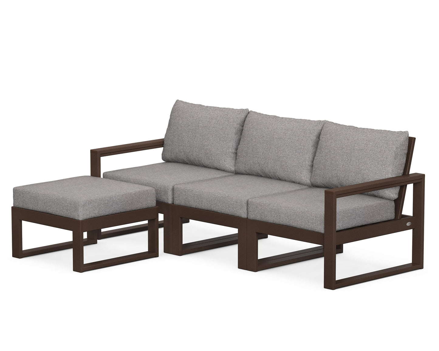 EDGE 4-Piece Modular Deep Seating Set with Ottoman