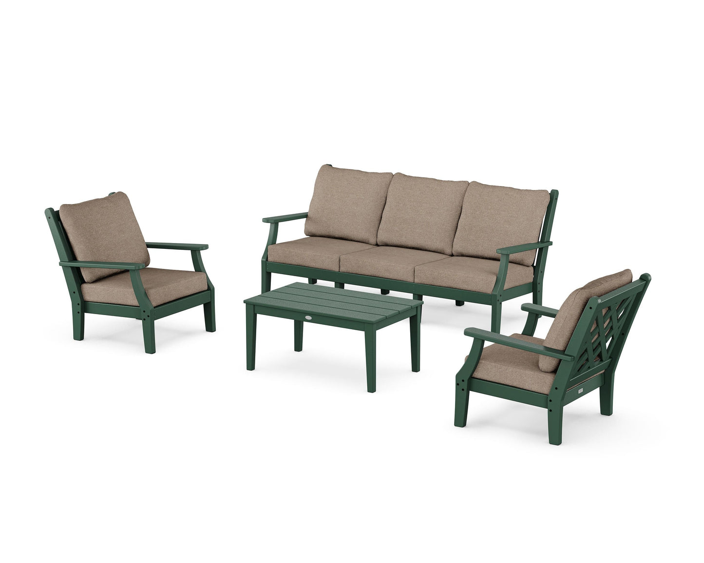Wovendale 4-Piece Deep Seating Set with Sofa
