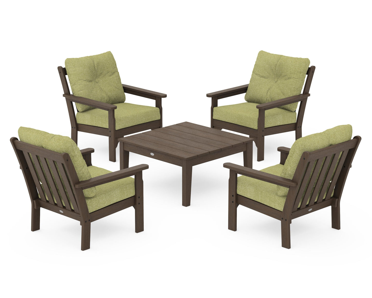 Vineyard 5-Piece Deep Seating Conversation Set