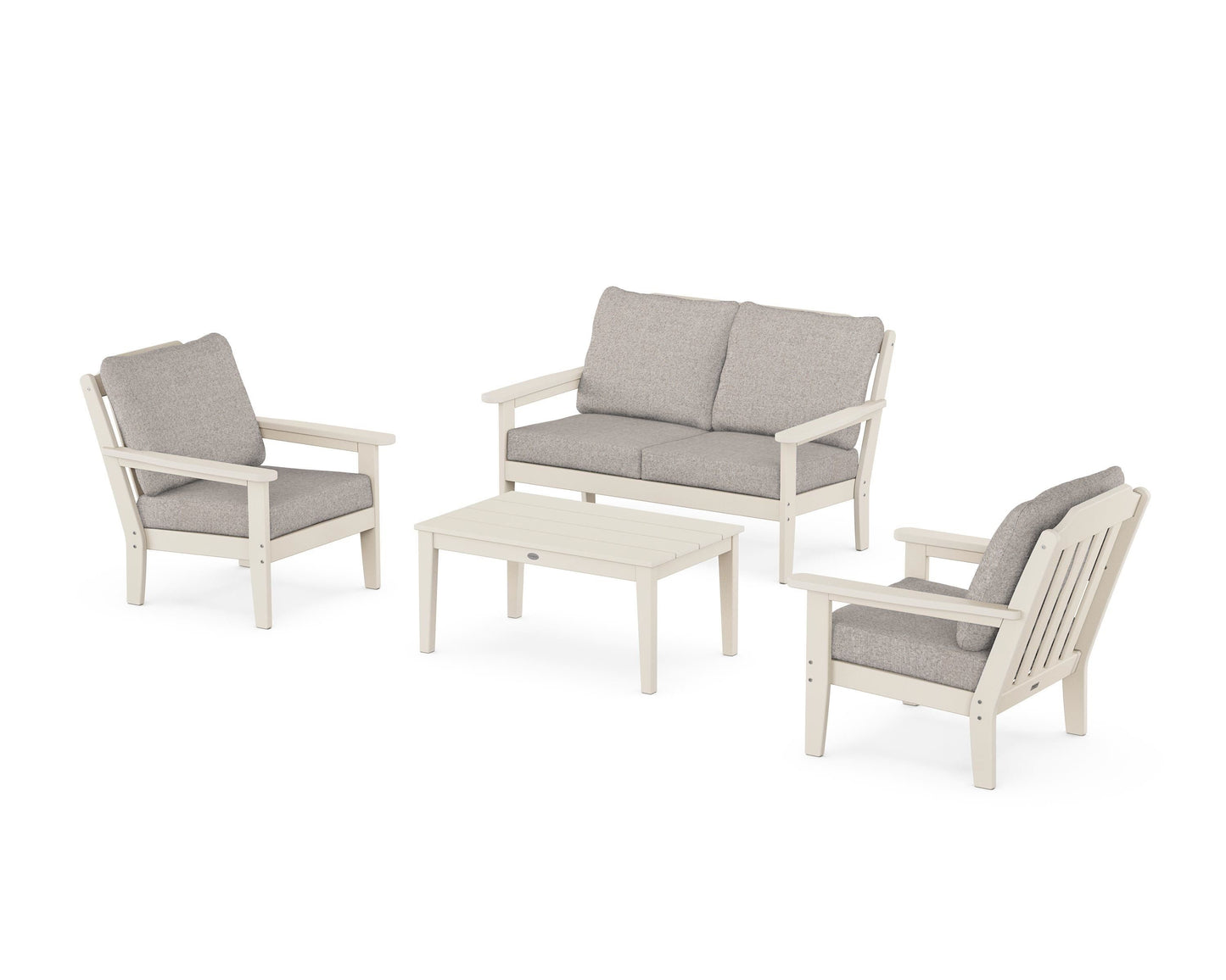 Cottage 4-Piece Deep Seating Set with Loveseat
