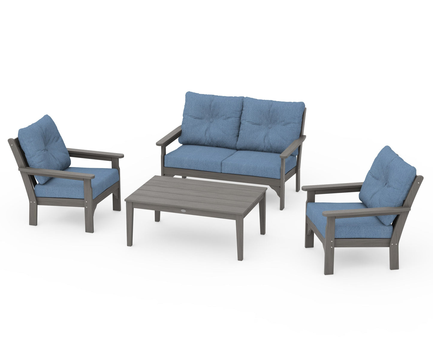 Vineyard 4-Piece Deep Seating Set