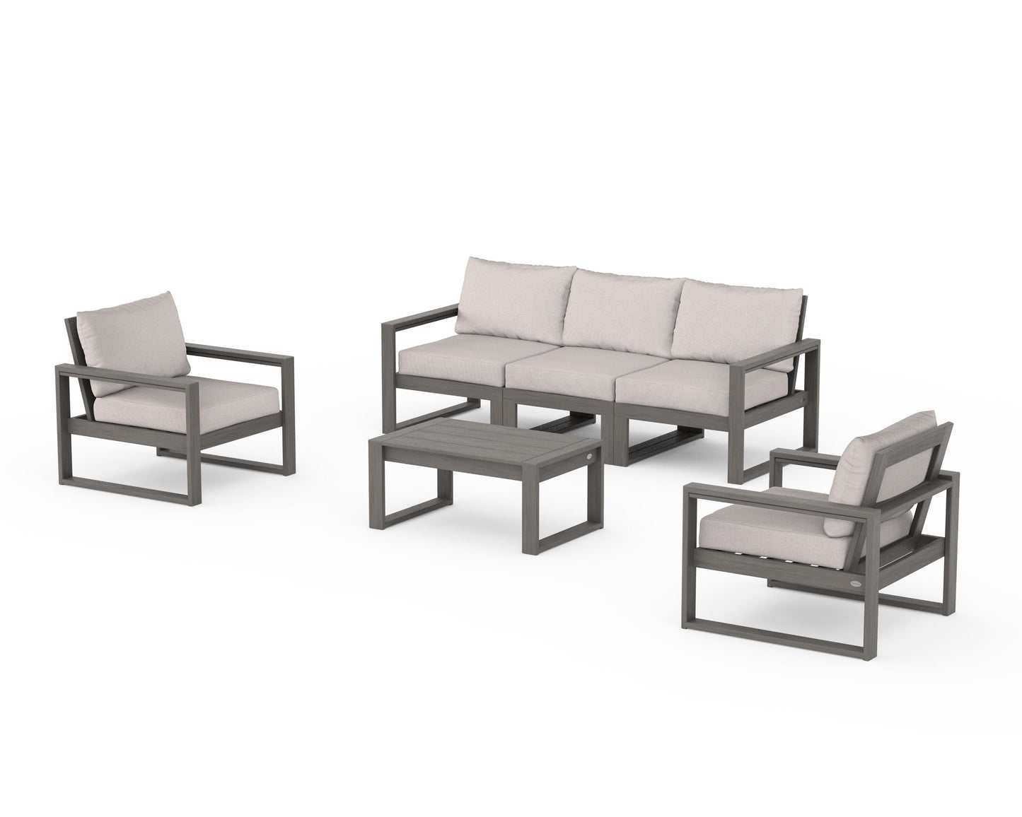 EDGE Sectional 4-Piece Deep Seating Set with Sofa