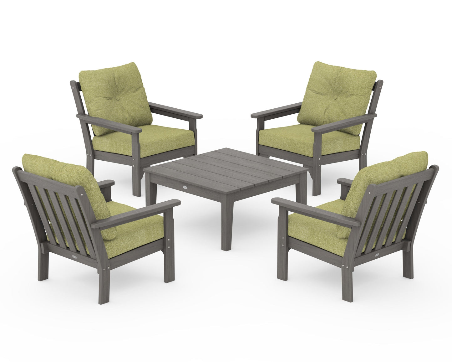 Vineyard 5-Piece Deep Seating Conversation Set
