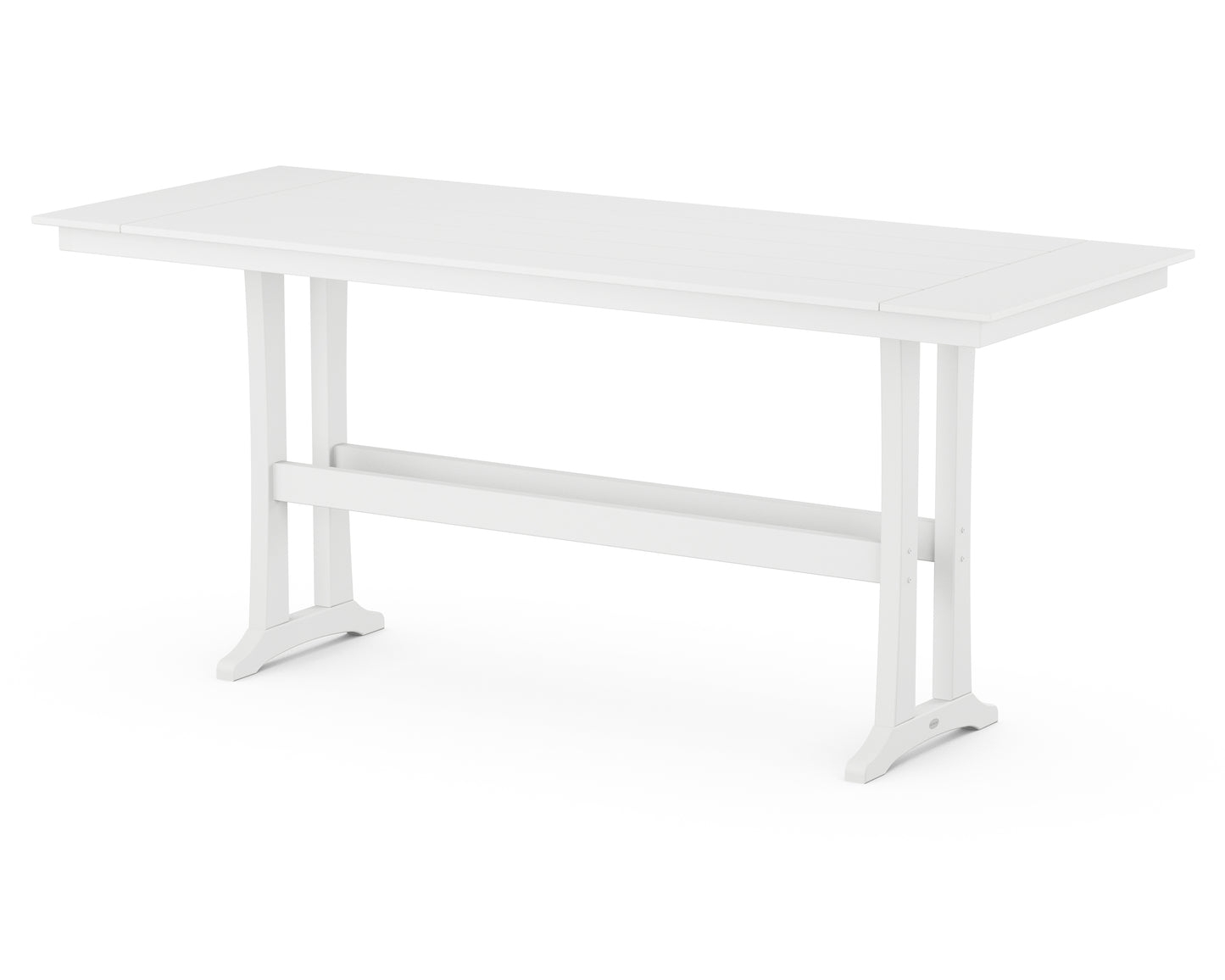 Farmhouse Trestle 38†x 96†Bar Table