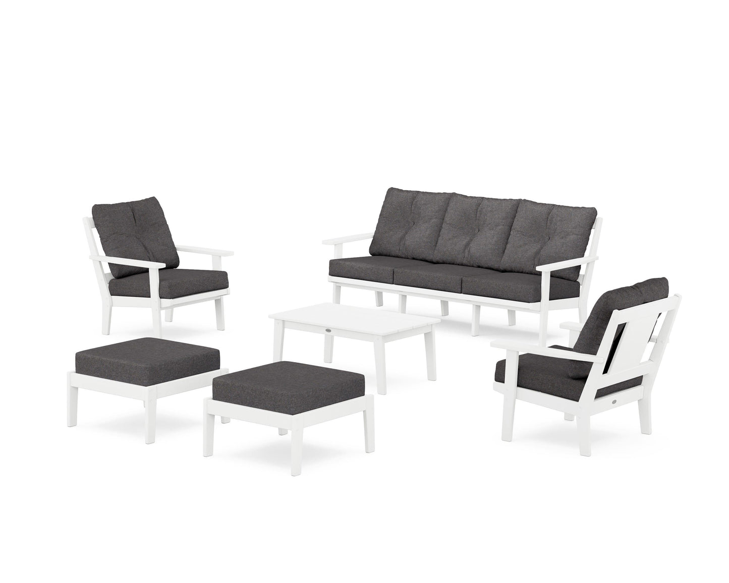 Prairie 6-Piece Lounge Sofa Set