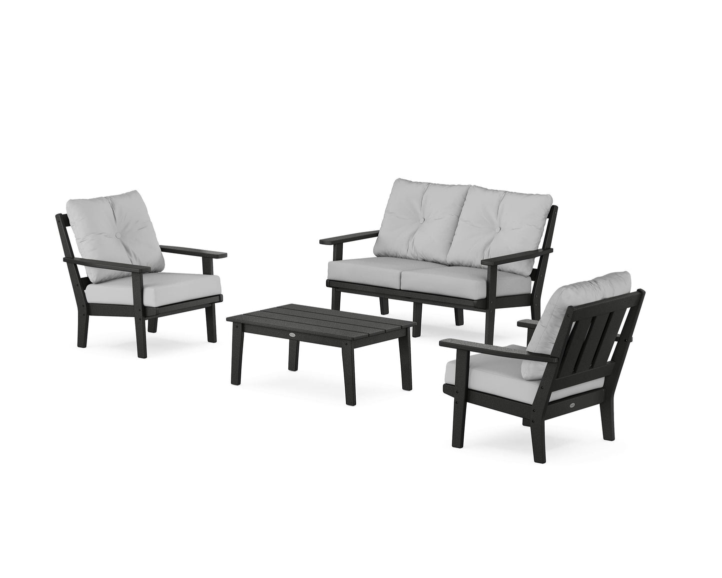 Oxford 4-Piece Deep Seating Set with Loveseat