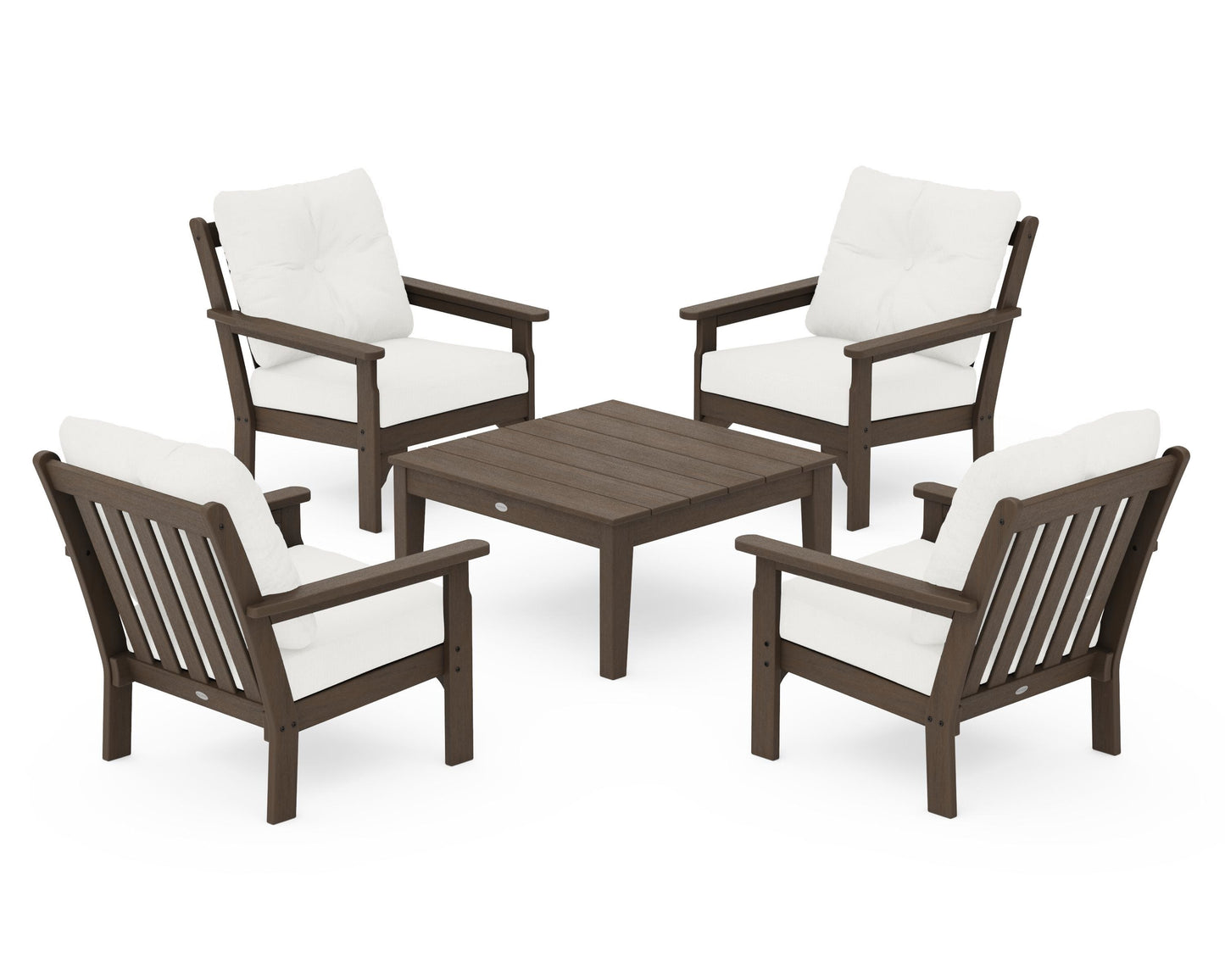 Vineyard 5-Piece Deep Seating Conversation Set