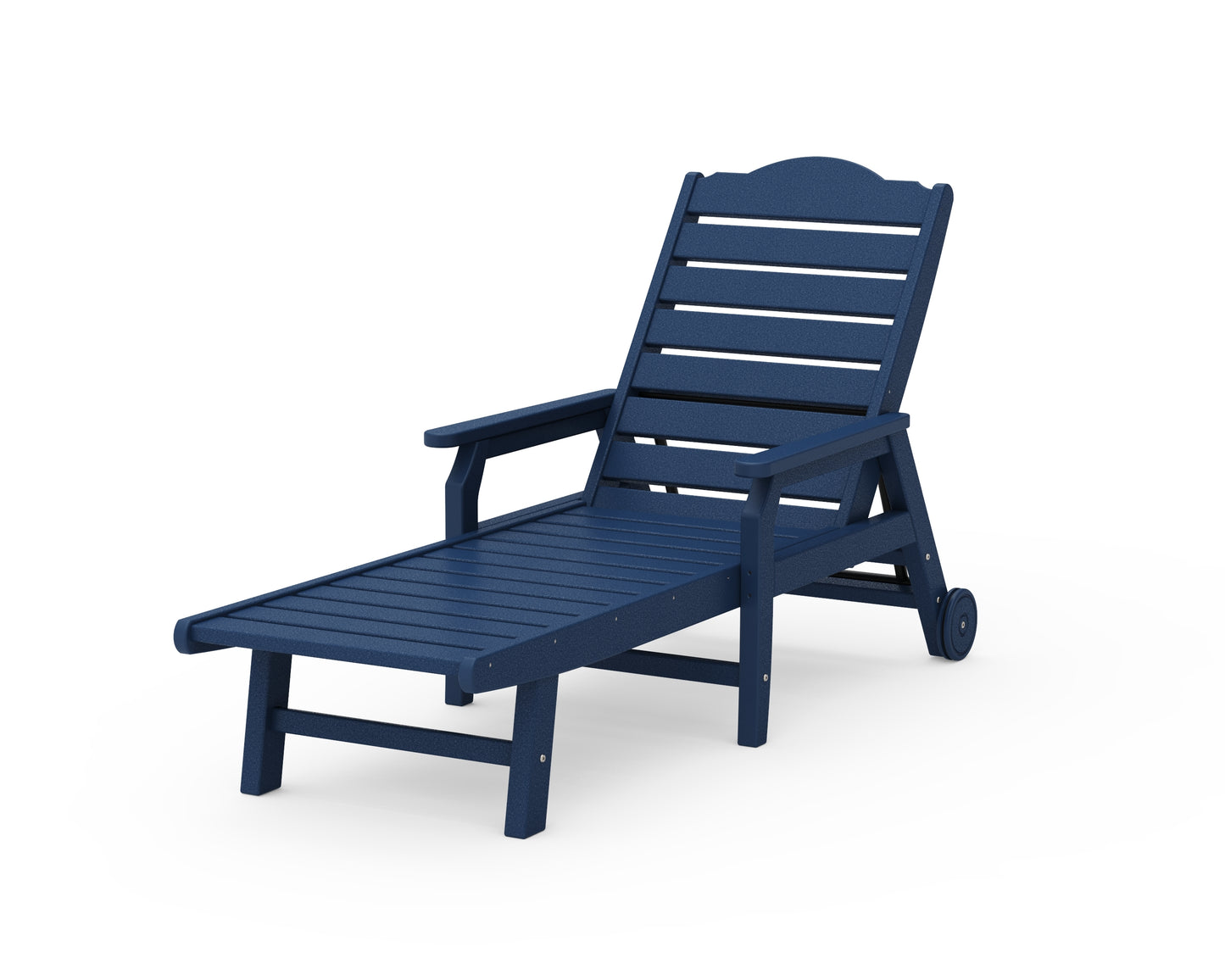 Savannah Chaise with Arms and Wheels