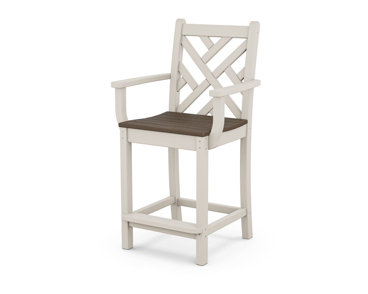 Chippendale Counter Arm Chair