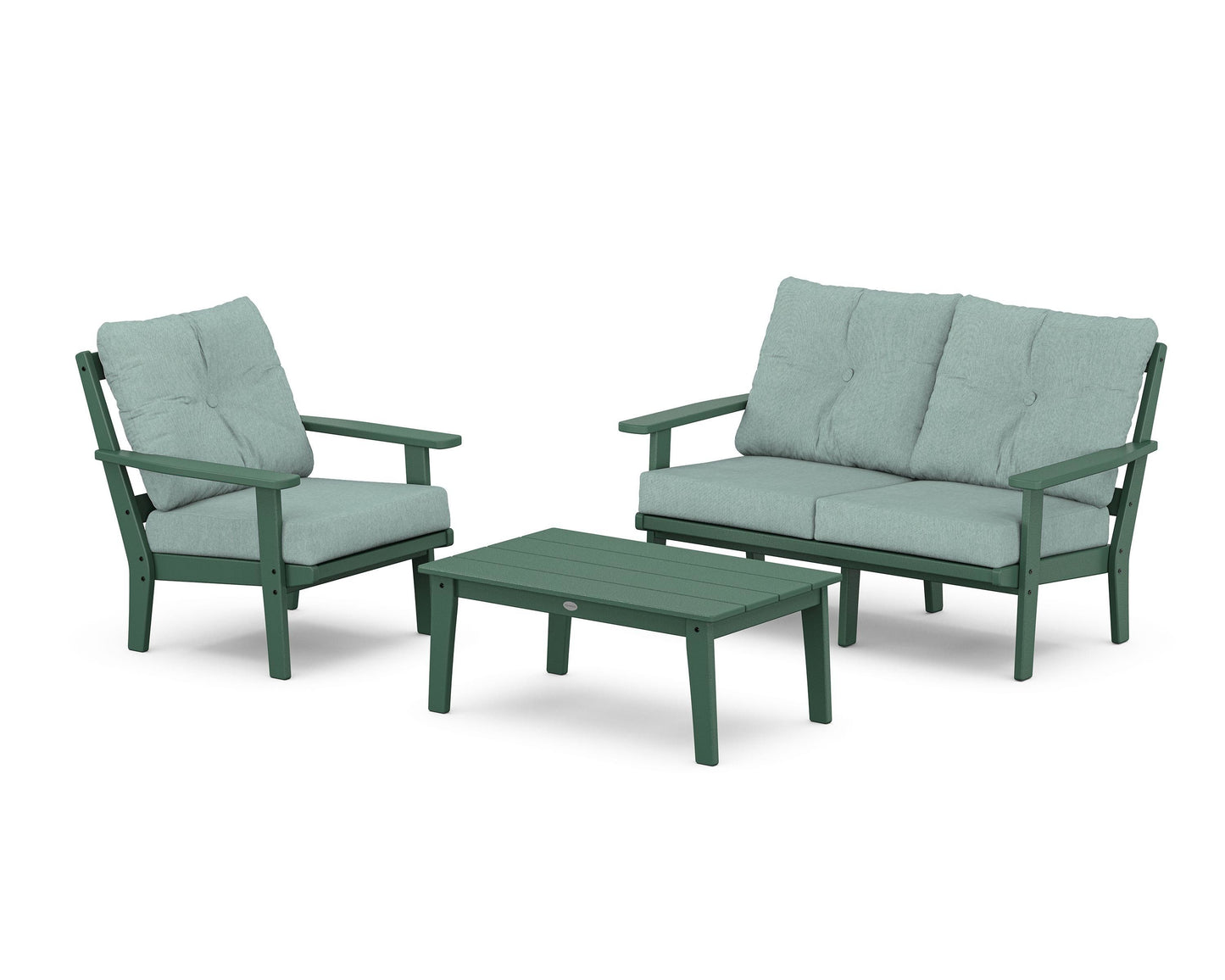 Prairie 3-Piece Deep Seating Set with Loveseat